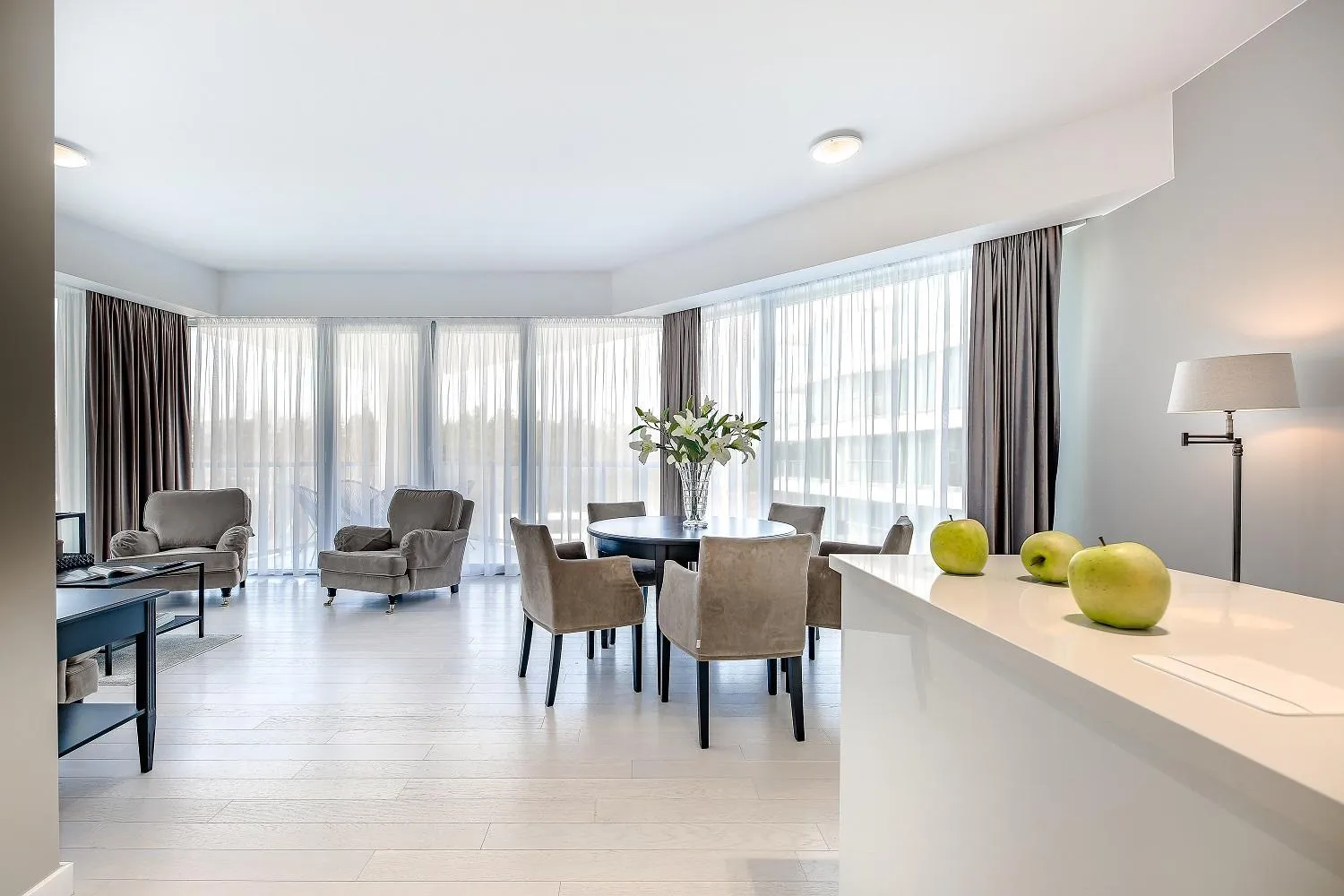 Living room in Dune Beach Resort