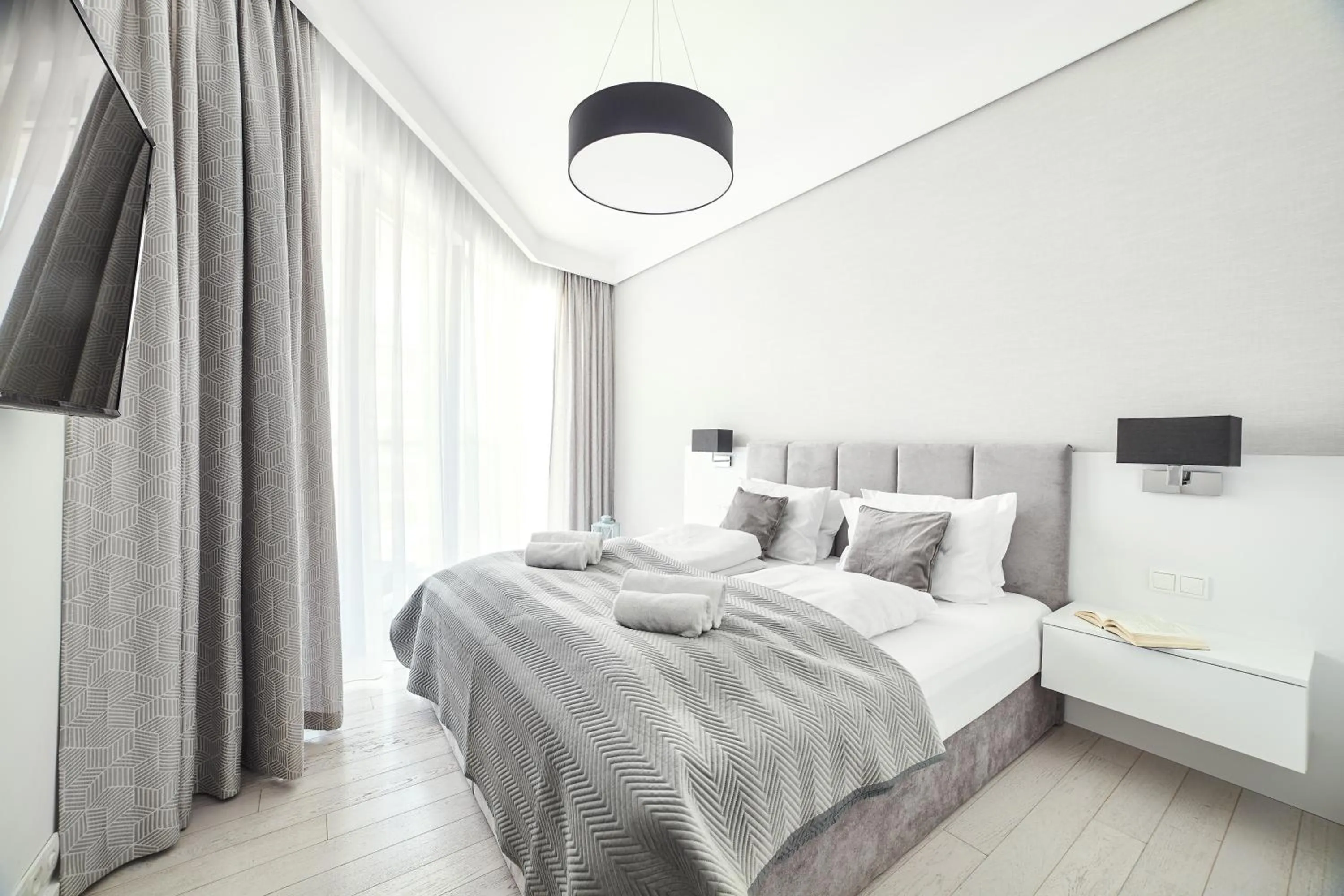 Bed in Dune Beach Resort