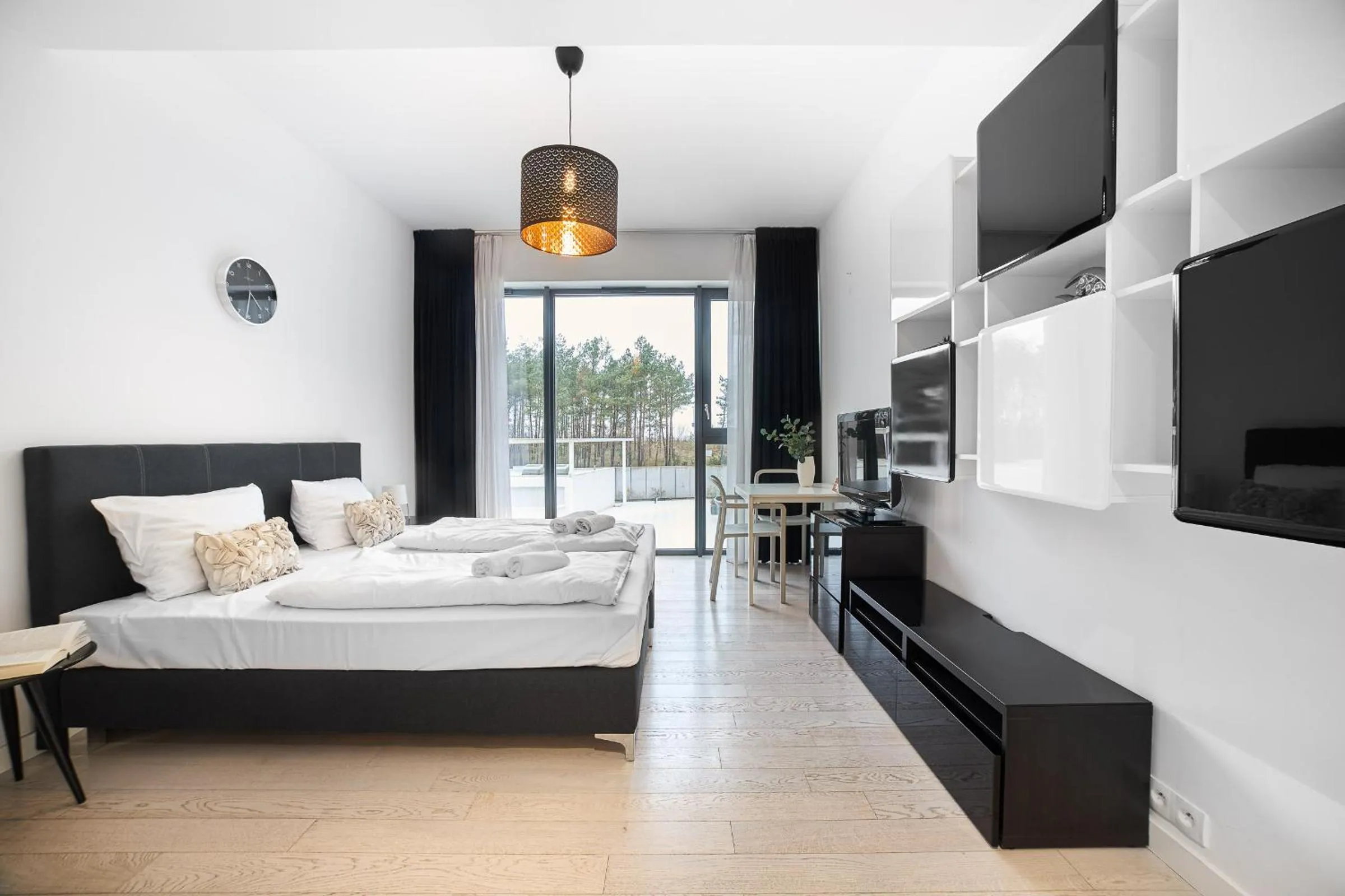 Bed in Dune Beach Resort