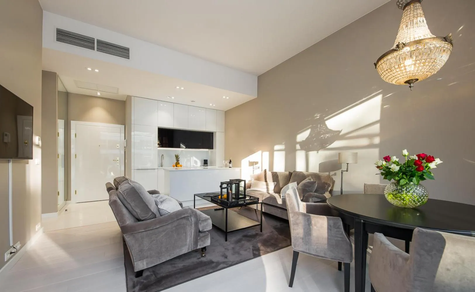 Kitchen or kitchenette in Dune Beach Resort