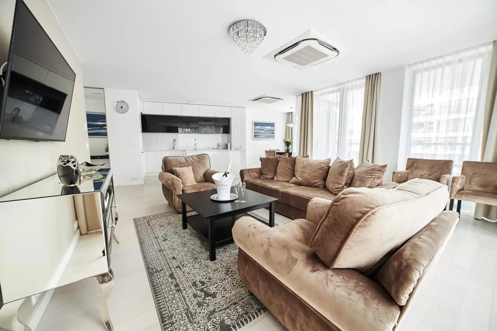 Two-Bedroom Apartment B216 with dunes view and sea view - single occupancy in Dune Beach Resort Two-Bedroom Apartment B216 with dunes view and sea view - single occupancy in Dune Beach Resort