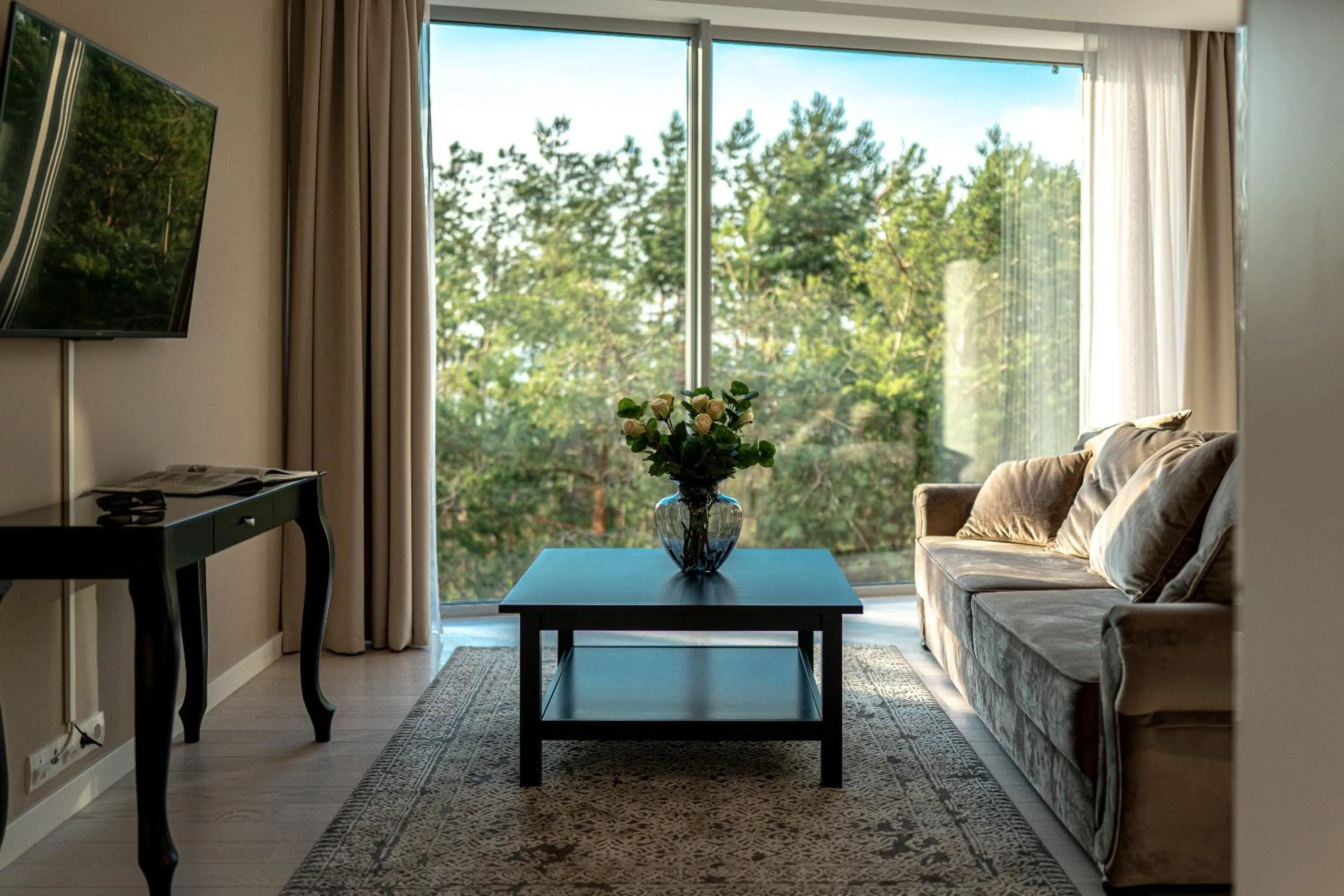 Living room in Dune Beach Resort