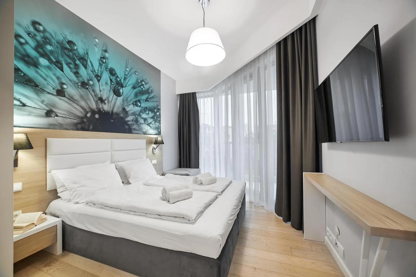 Bed in Dune Beach Resort