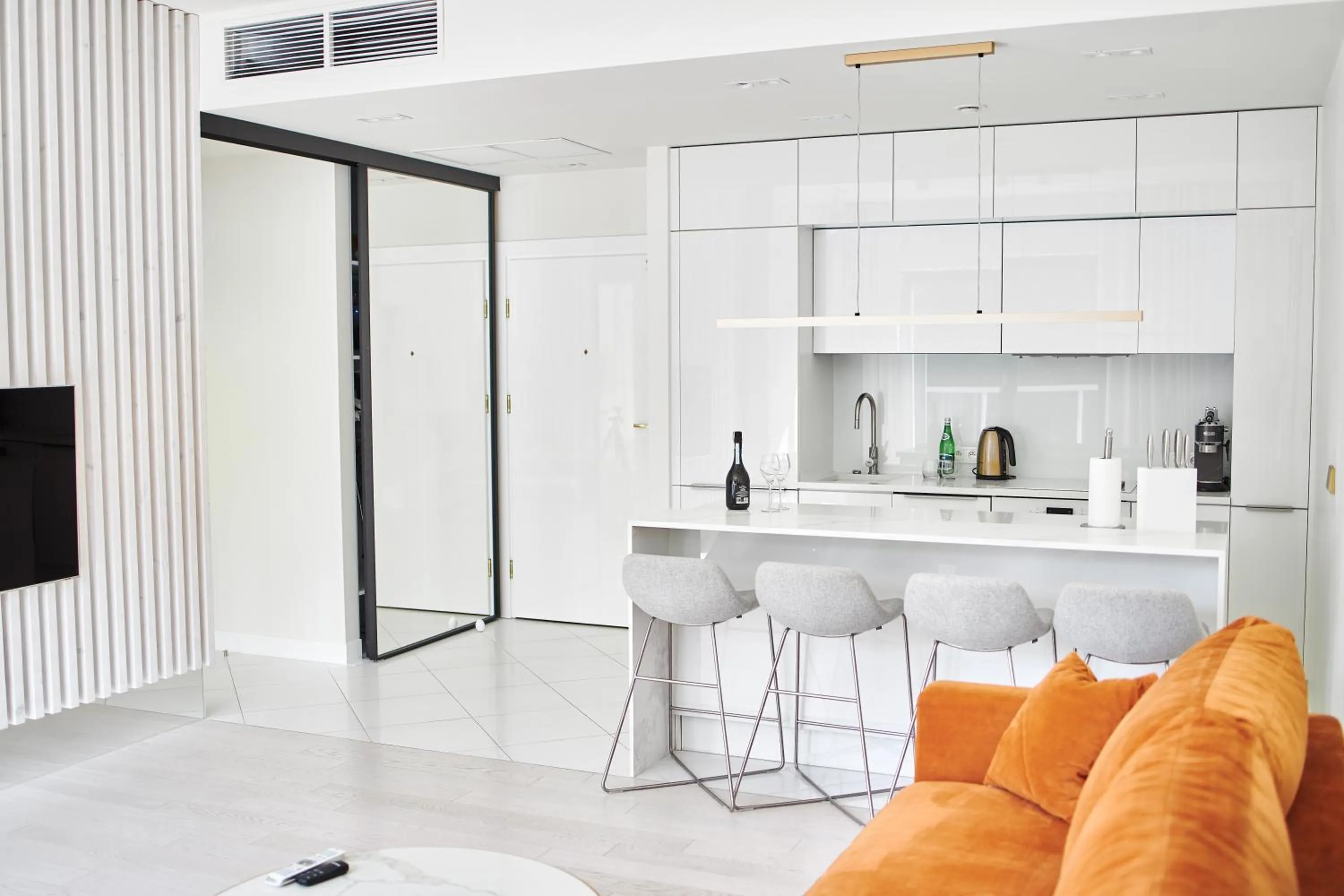 Kitchen or kitchenette in Dune Beach Resort