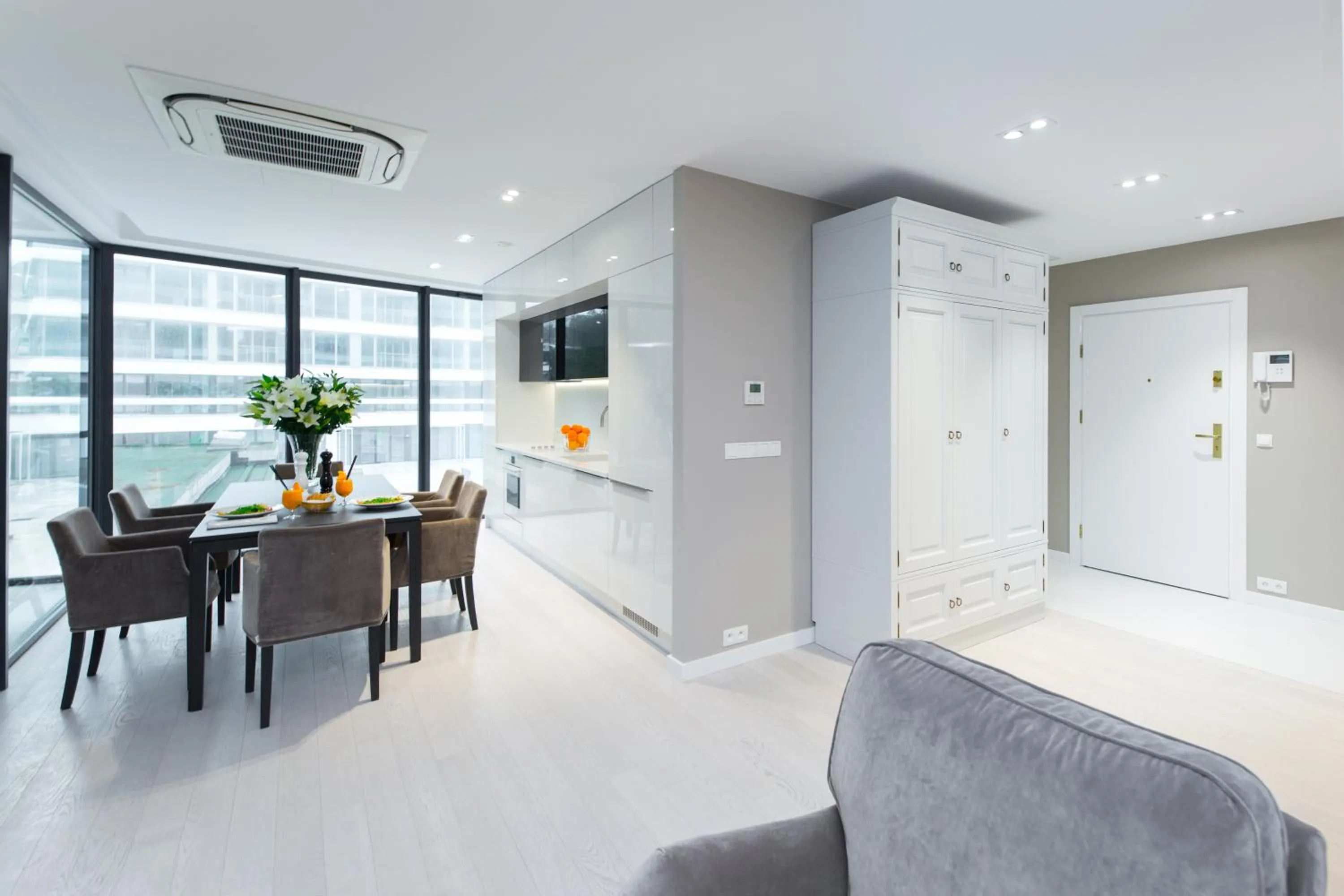 Kitchen or kitchenette in Dune Beach Resort