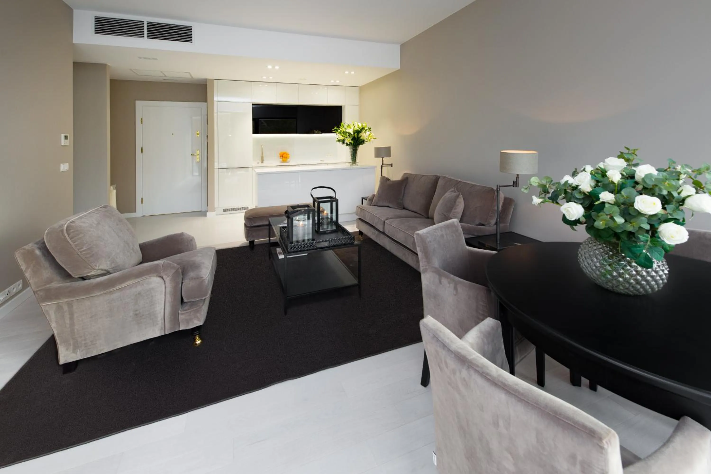 Kitchen or kitchenette in Dune Beach Resort