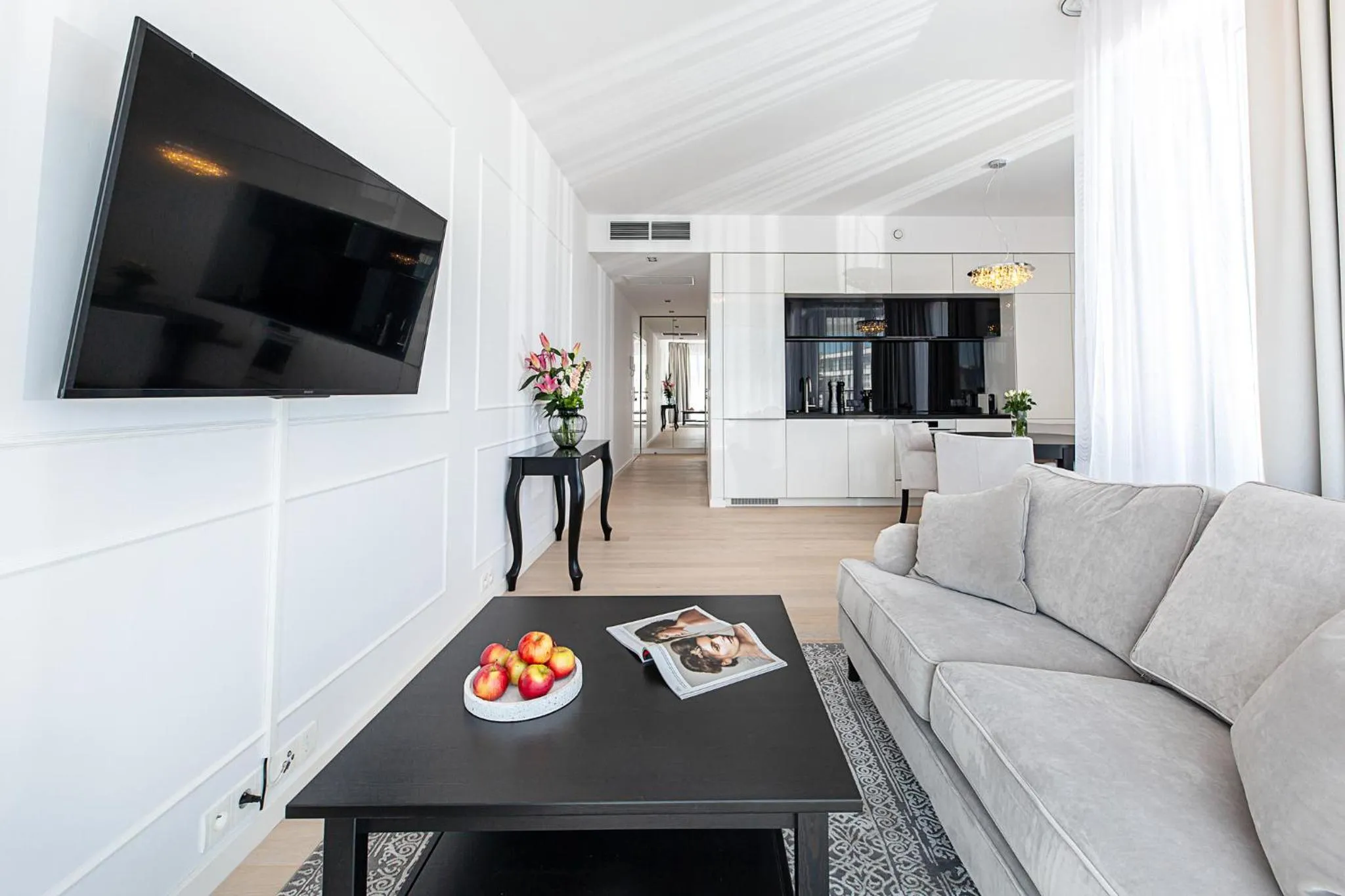 Communal lounge/ TV room in Dune Beach Resort