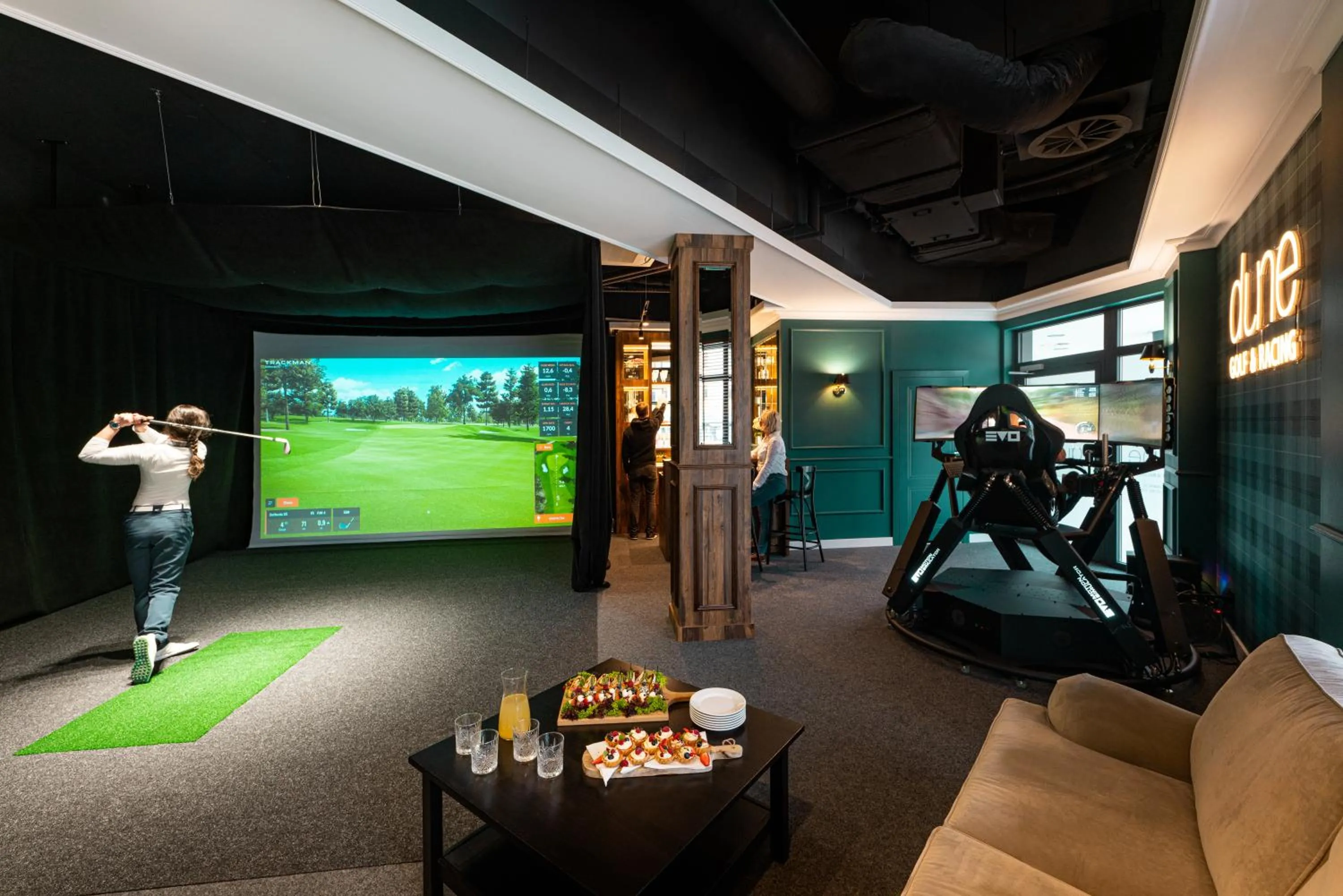 Game Room in Dune Beach Resort