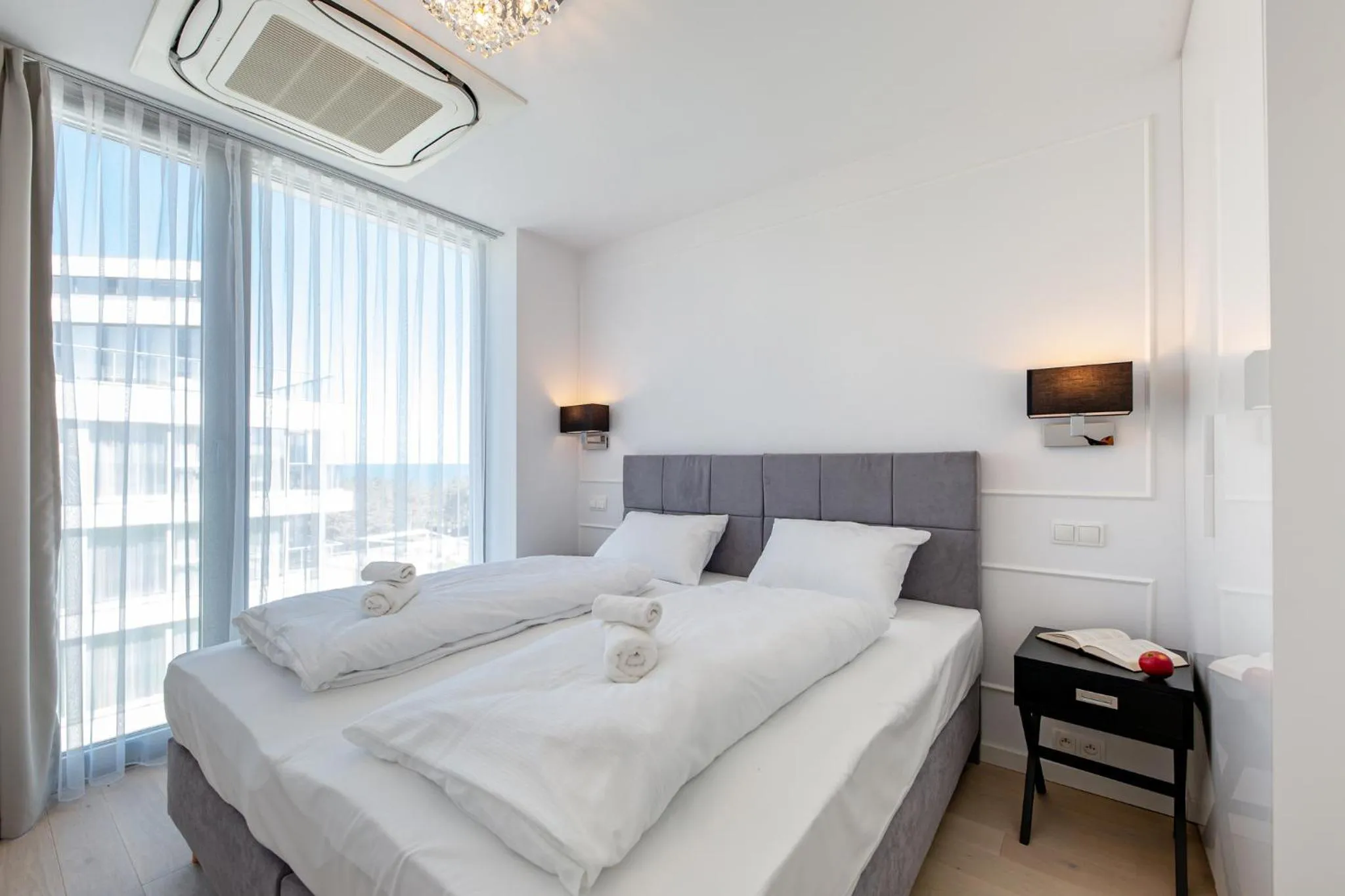 Bed in Dune Beach Resort