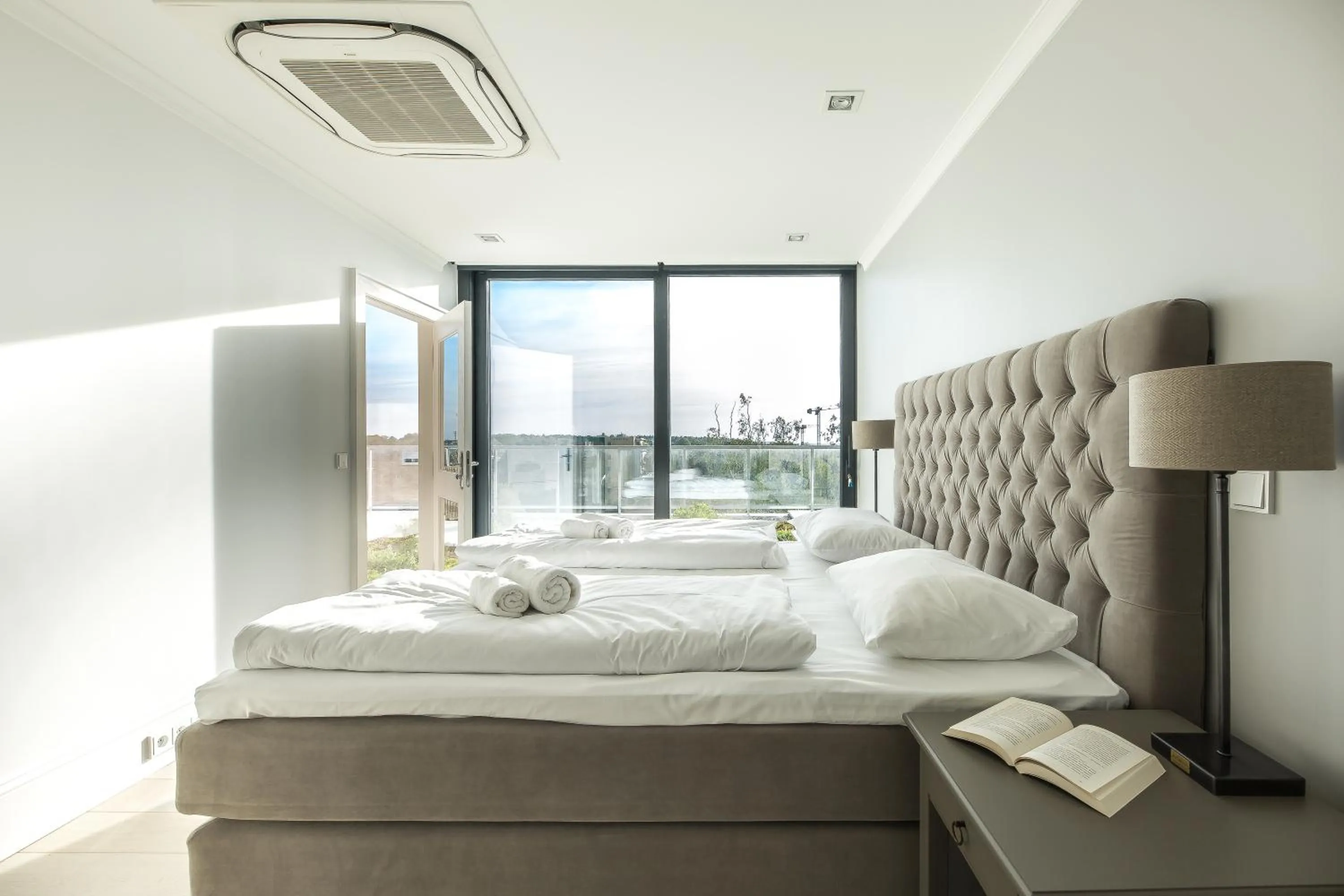 Bed in Dune Beach Resort