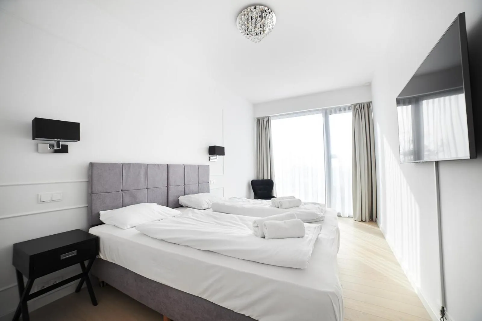 Bed in Dune Beach Resort