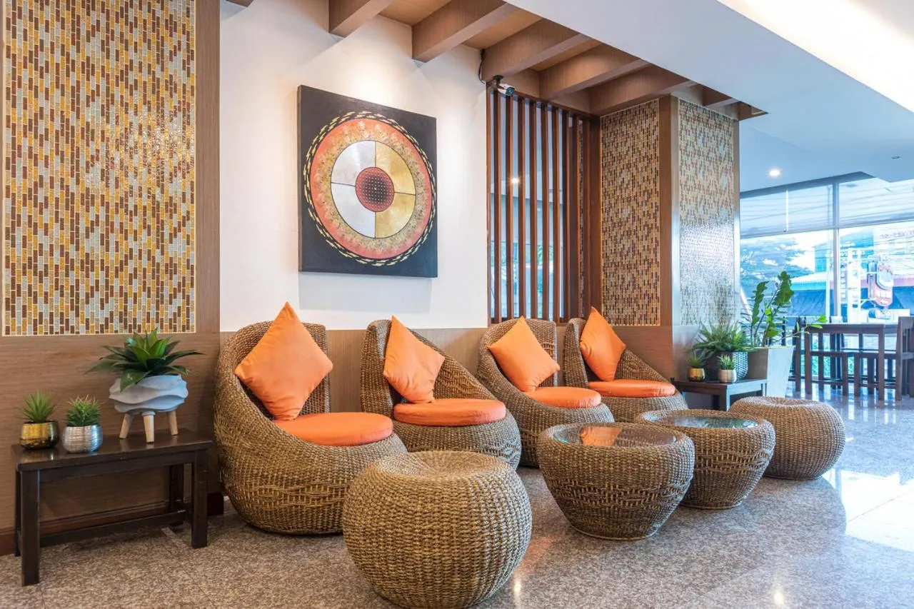 Lobby or reception in 24@Home Hotel