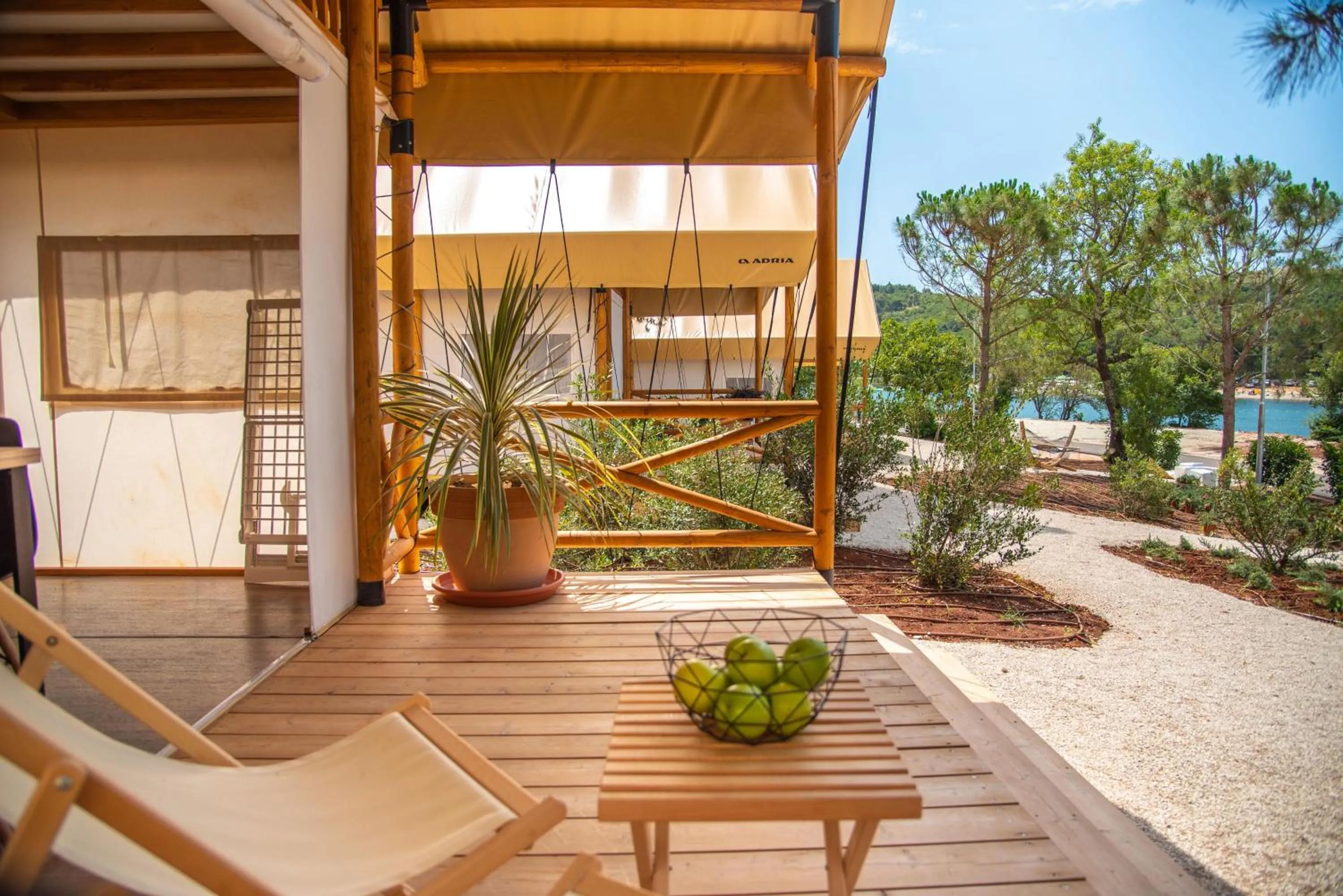 Balcony/Terrace in Arena One 99 Glamping