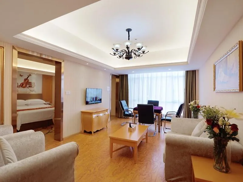 Bed in Vienna Hotel Hunan Yongzhou Lengshuitan District Government Square