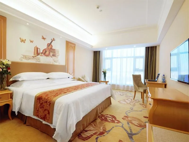 Bed in Vienna Hotel Hunan Yongzhou Lengshuitan District Government Square