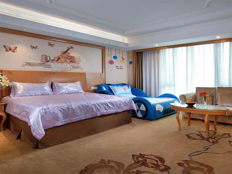 Bed in Vienna International Hotel Foshan Beijiao New City Meidi Headquarter