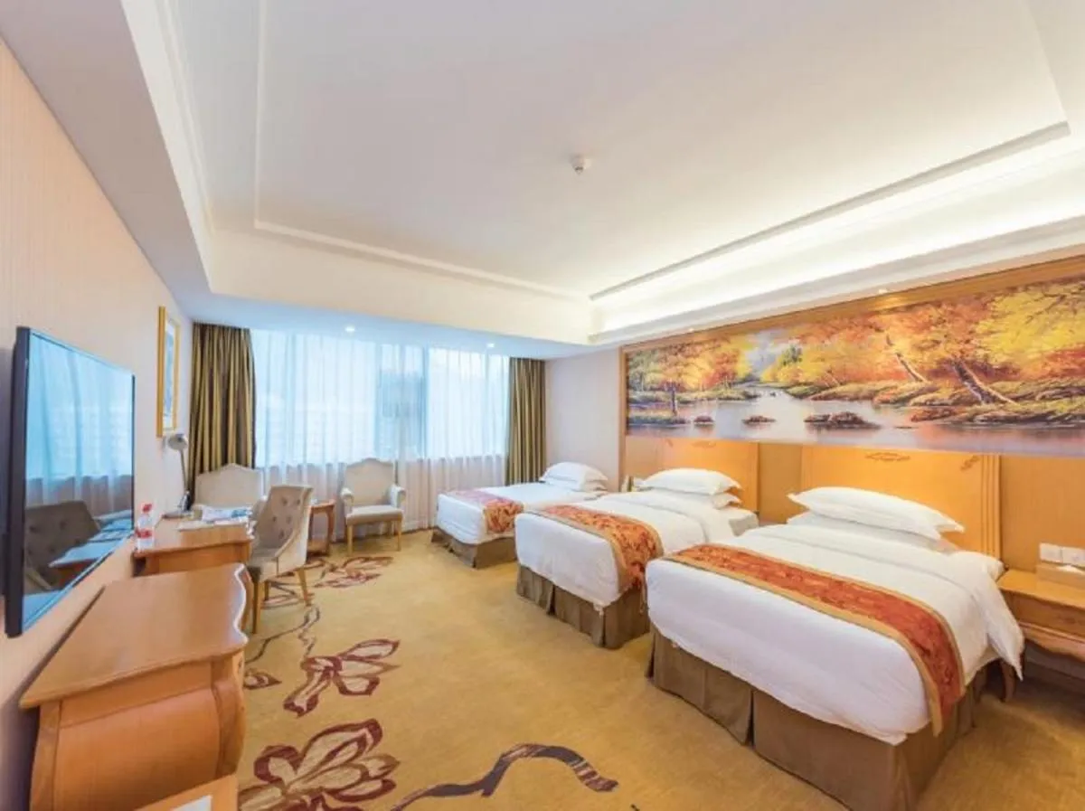 Bed in Vienna Hotel Guilin AIrport Road Rongshan