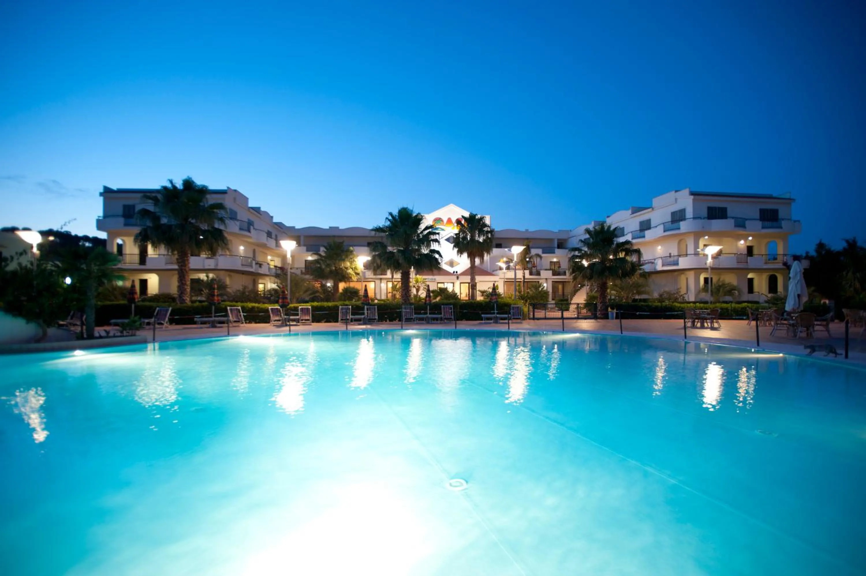 Facade/entrance in Oasiclub Hotel