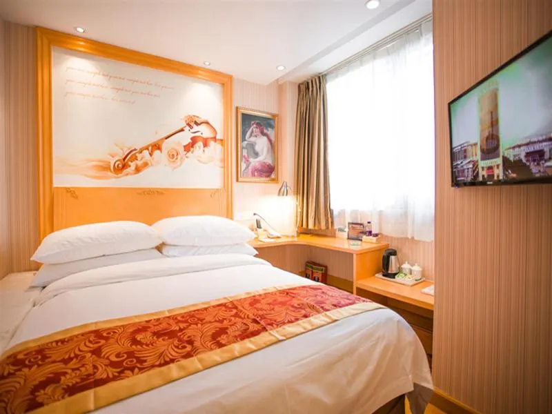 Bed in Vienna International Hotel Hangzhou South Railway Station