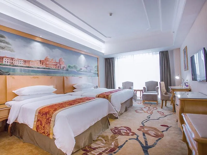 Bed in Vienna International Hotel Hangzhou South Railway Station