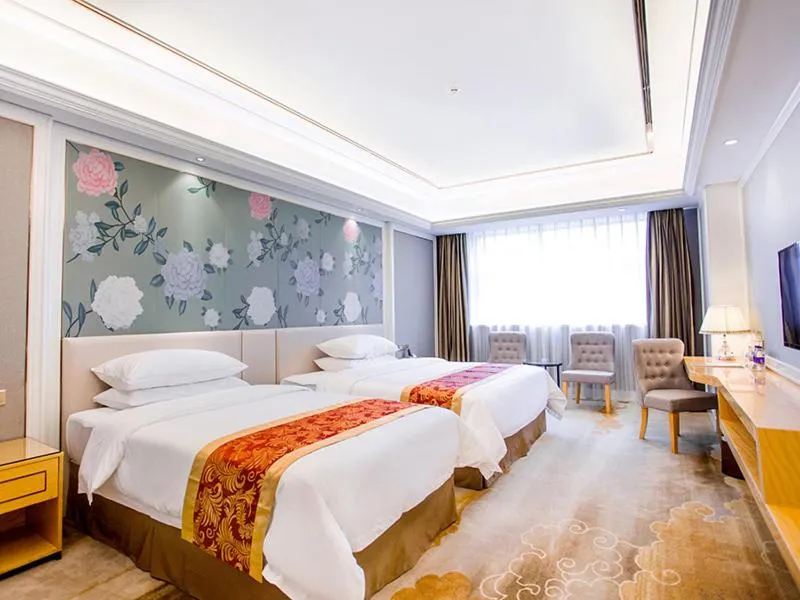 Bed in Vienna International Hotel Hangzhou South Railway Station