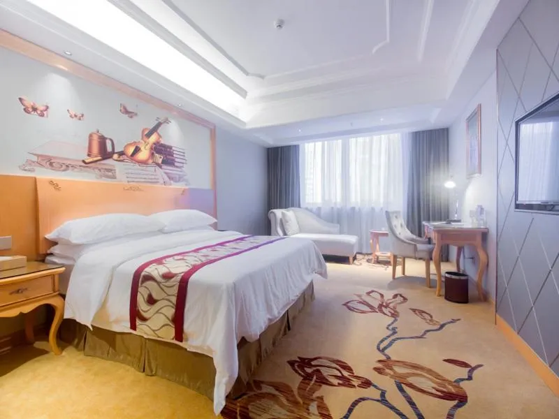 Bed in Vienna International Hotel Haikou West Bus Station