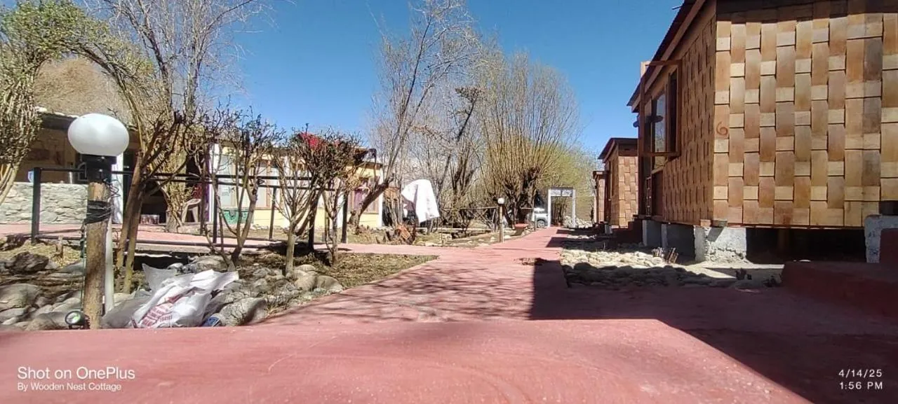 Garden in Wooden Nest Cottage Hunder, Nubra Valley
