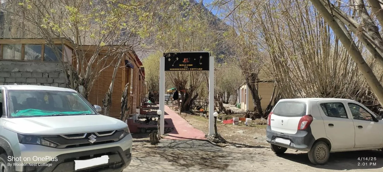 Property building in Wooden Nest Cottage Hunder, Nubra Valley