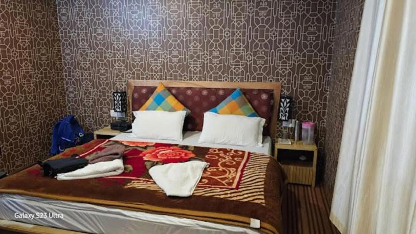 Bed in Wooden Nest Cottage Hunder, Nubra Valley