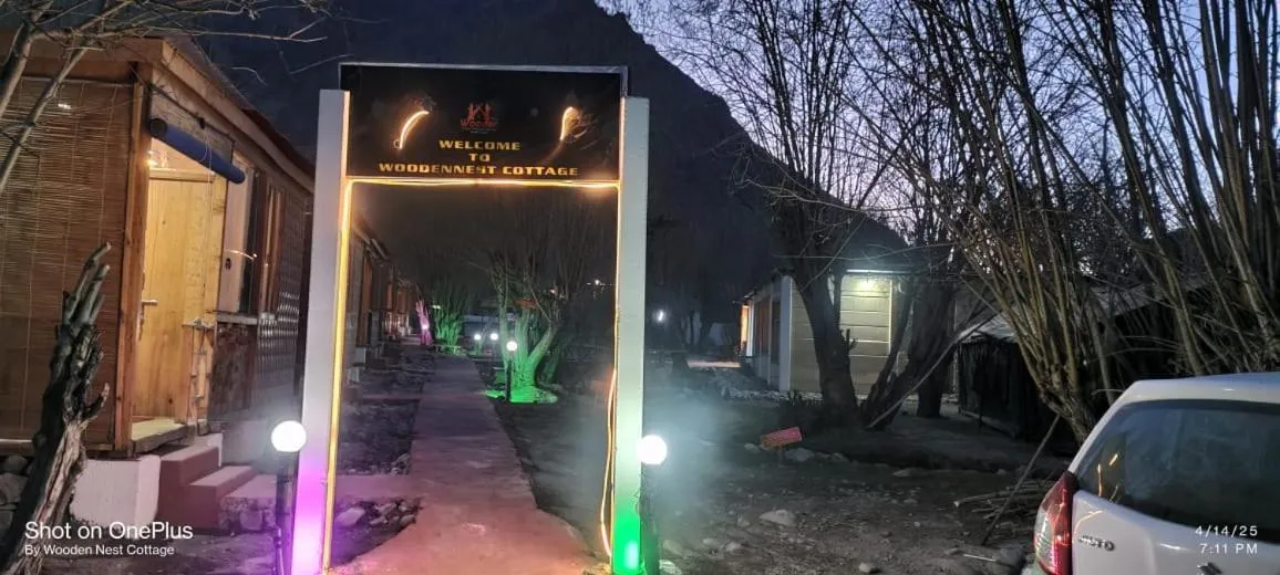 Facade/entrance in Wooden Nest Cottage Hunder, Nubra Valley
