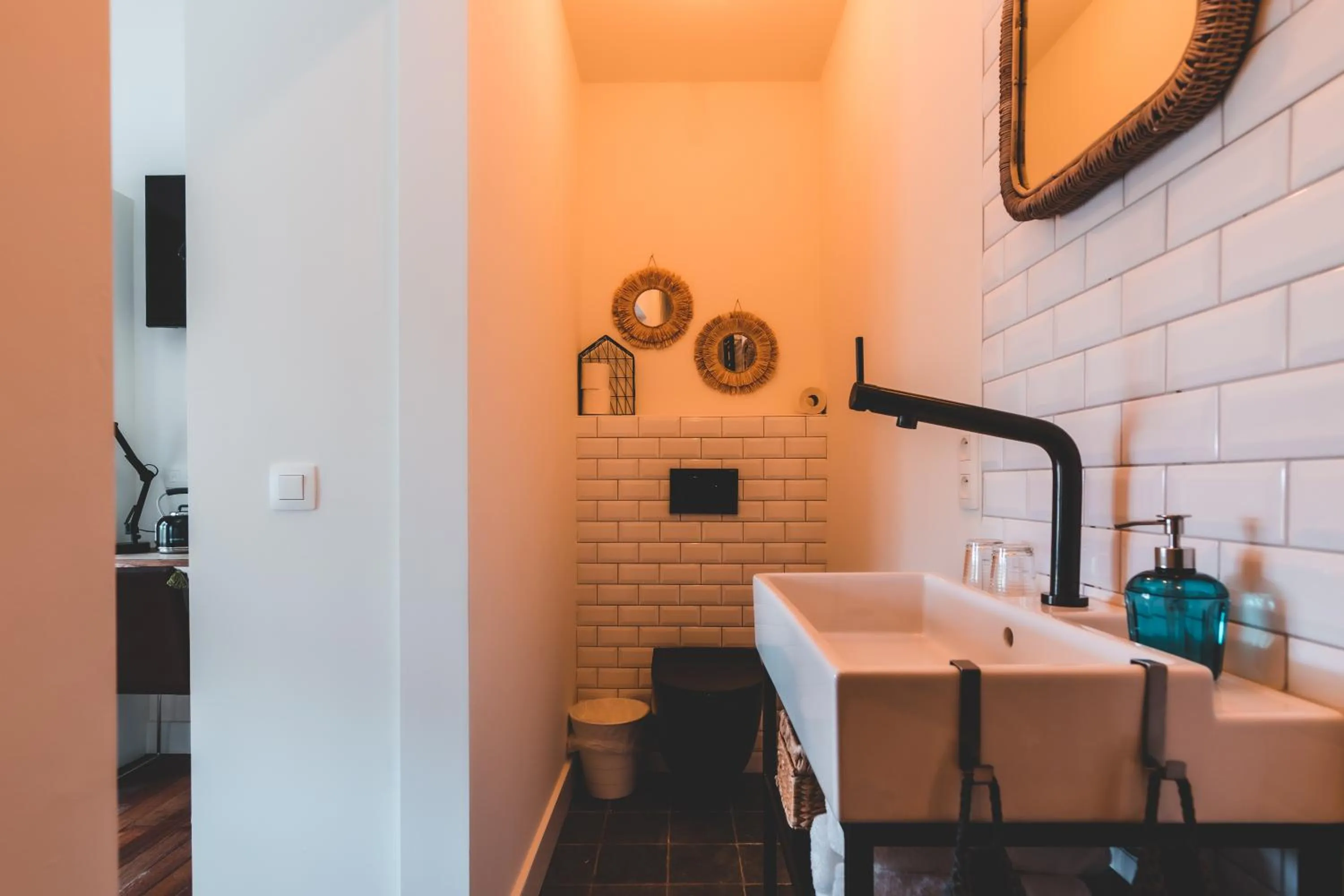 Bathroom in Hotel Au Nom De Dieu