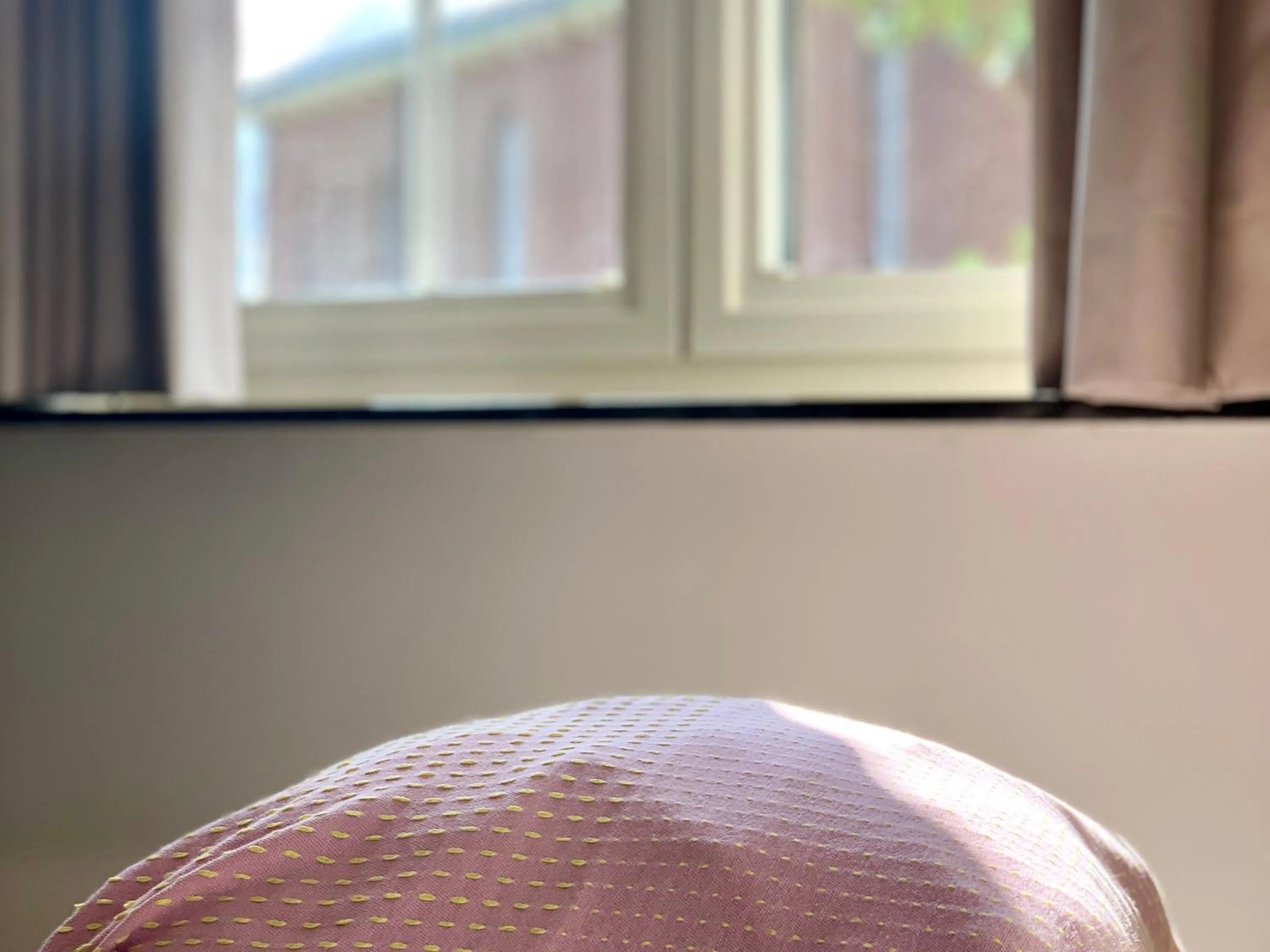 Decorative detail, Bed in Hotel Au Nom De Dieu