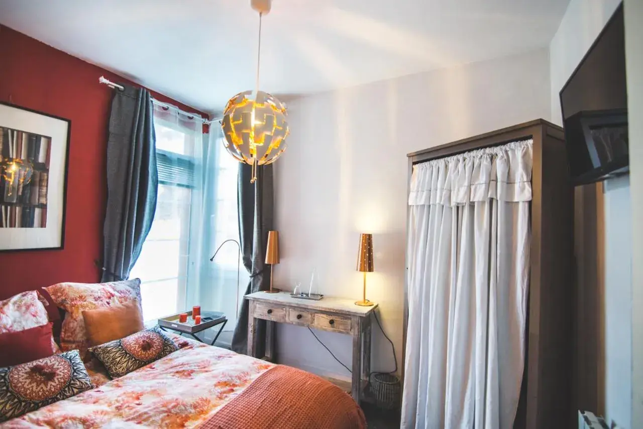 Double Room in Au Bien Venu Double Room in Au Bien Venu