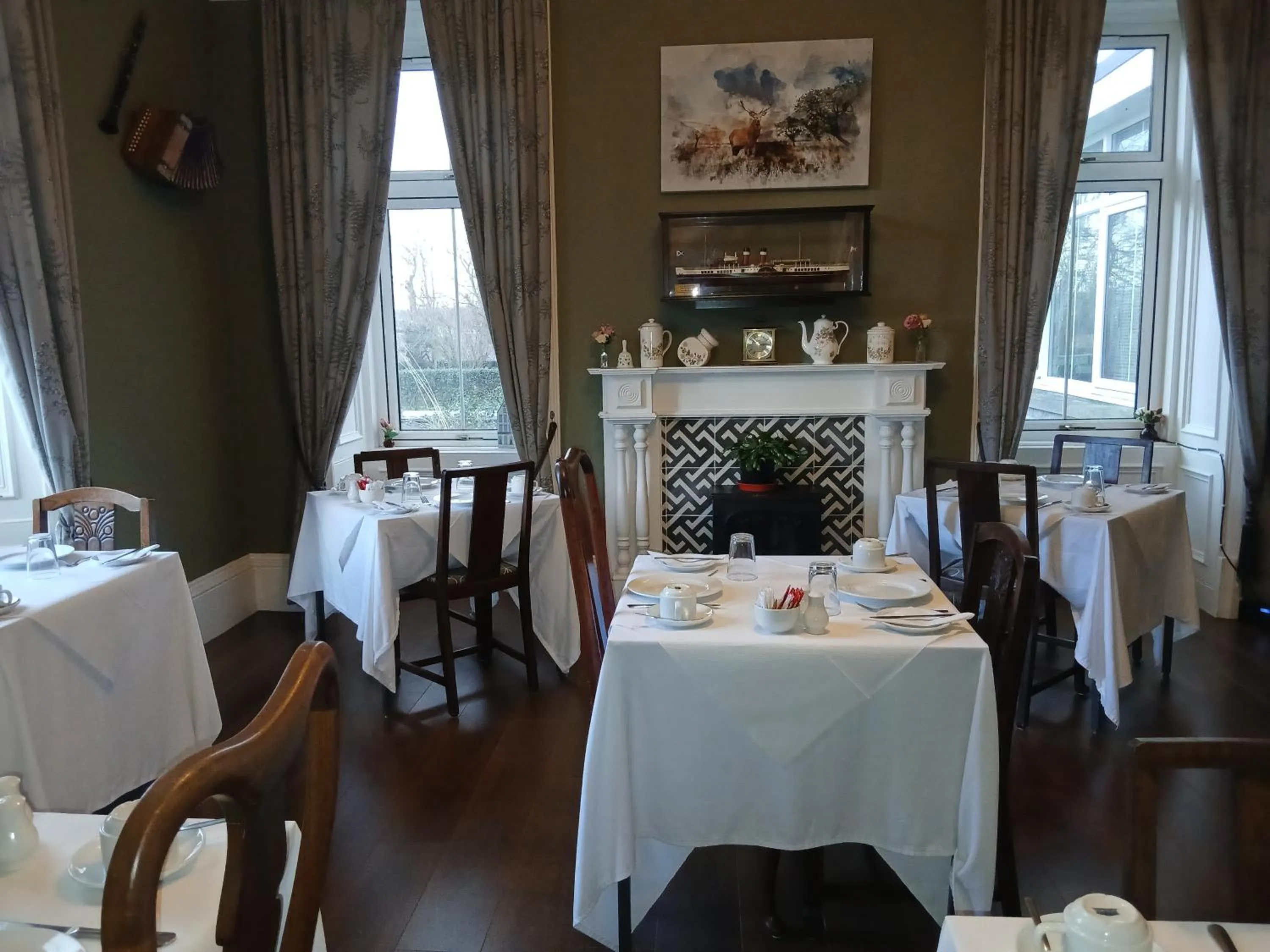 Dining area in Greenland House B&B
