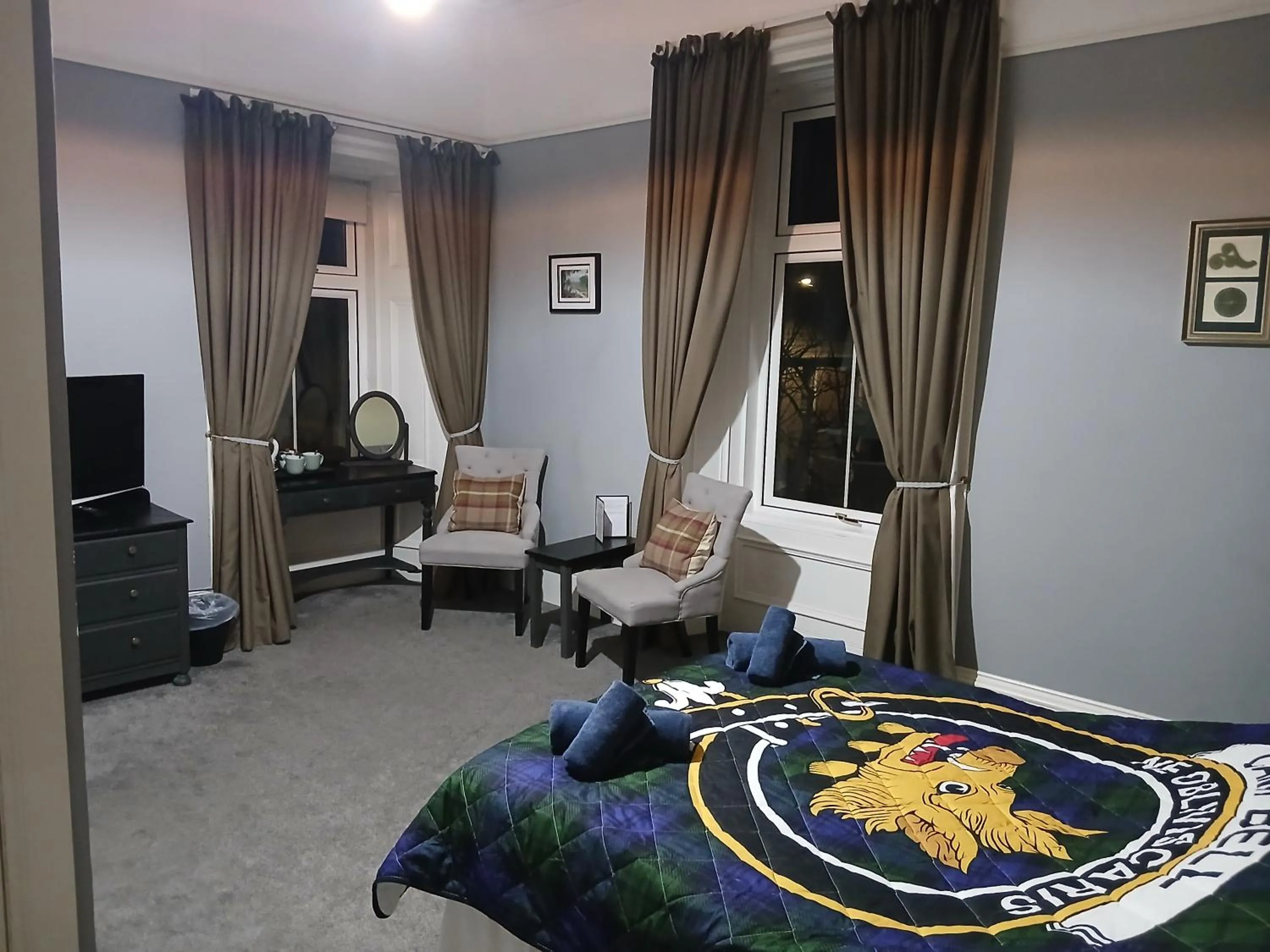 Bedroom, Bed in Greenland House B&B