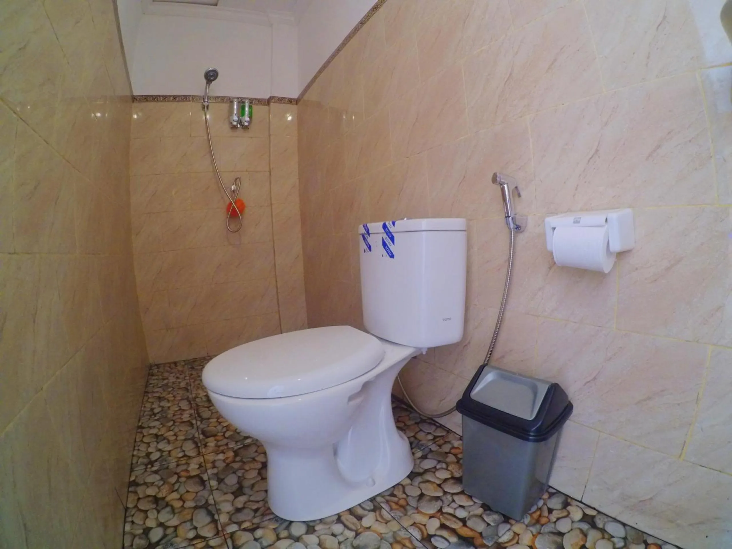 Shower in Tropical Garden Inn