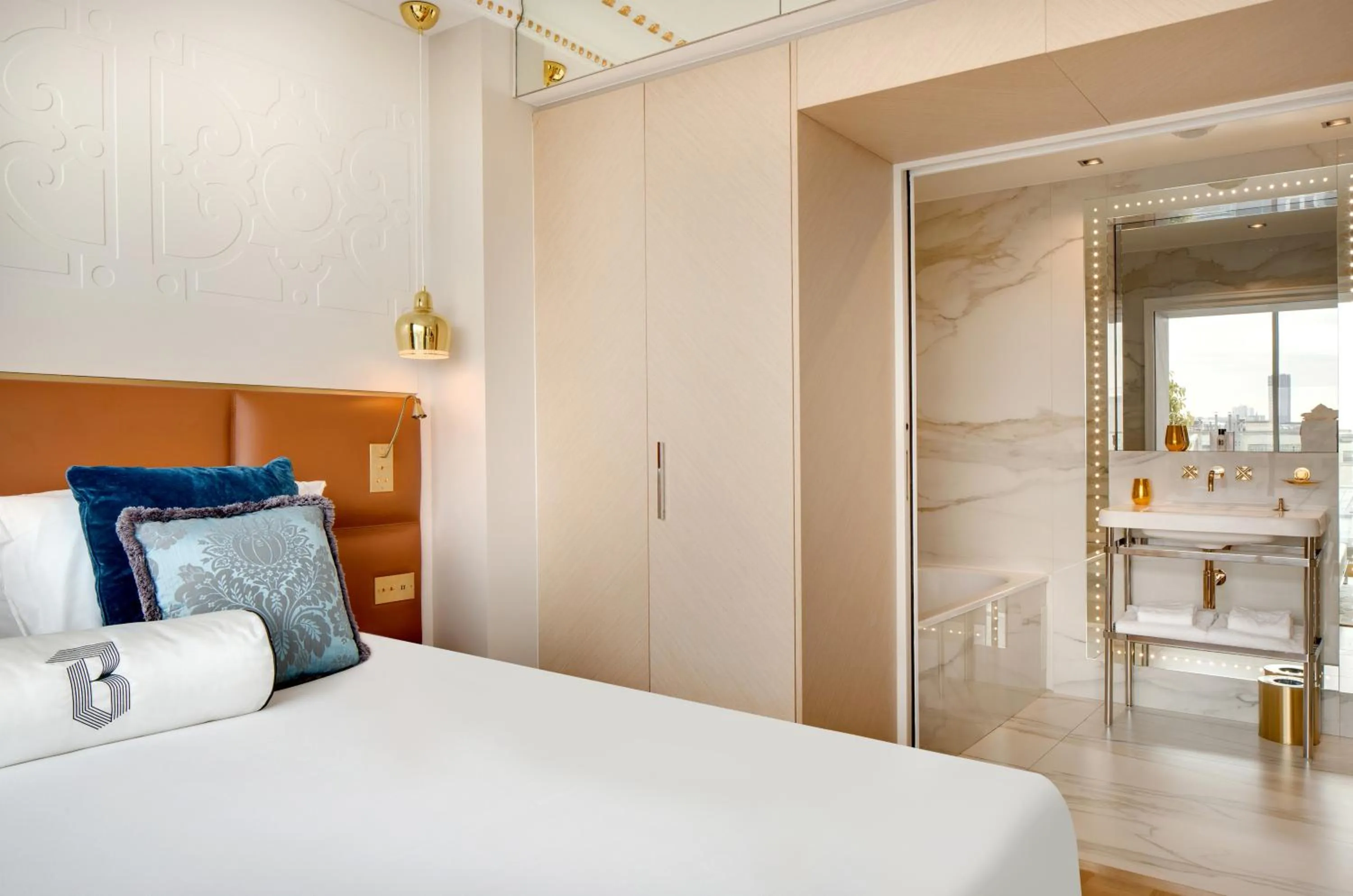 Bed in Hotel Bowmann