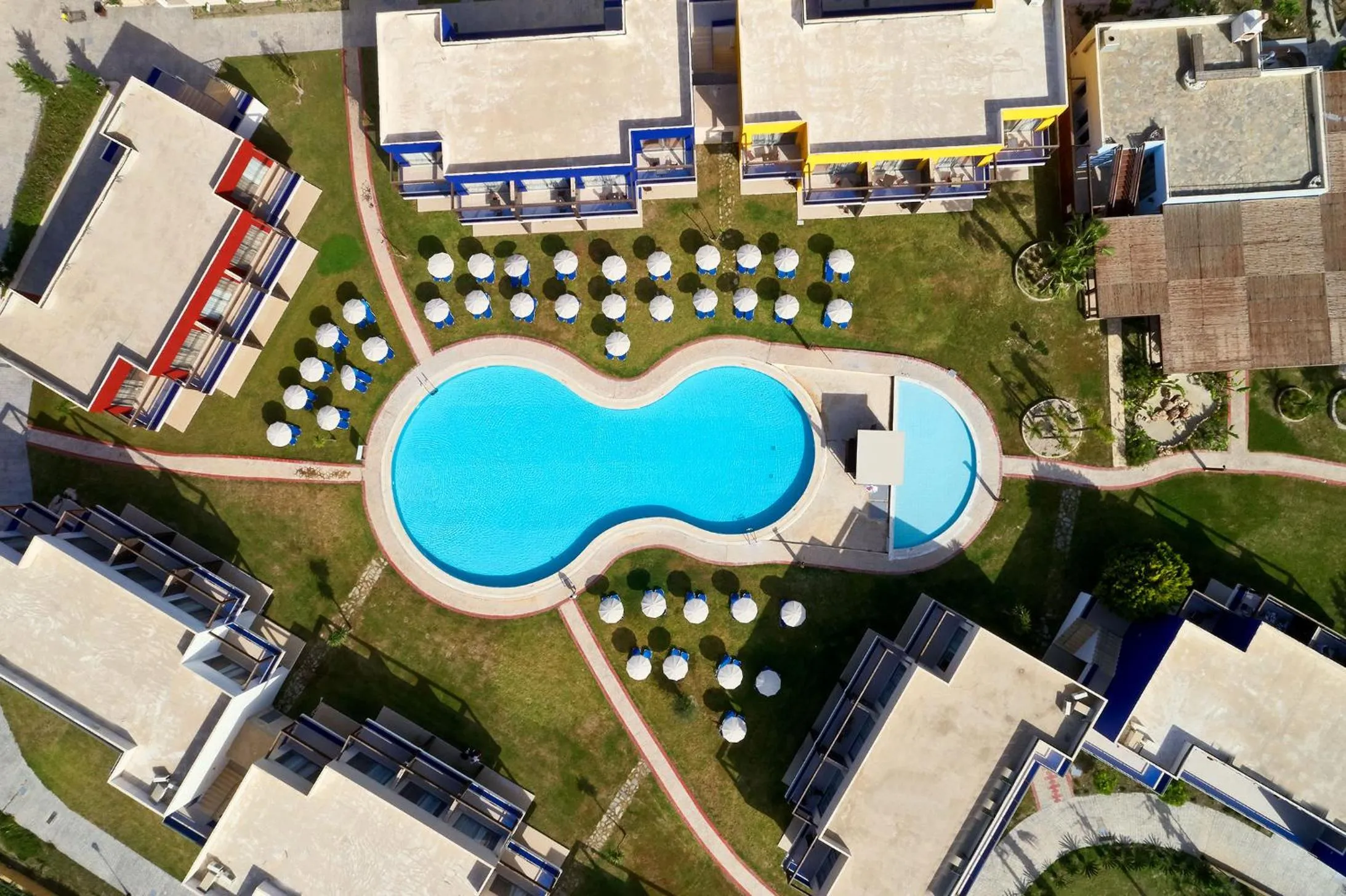 Bird's eye view in All Senses Nautica Blue Exclusive Resort & Spa - All Inclusive
