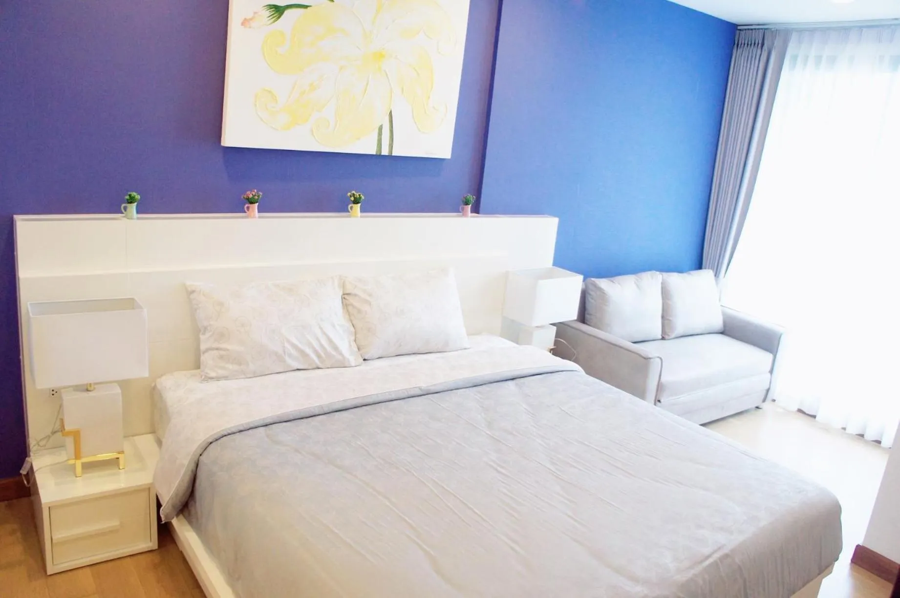 Bed in The Astra Chiang Mai