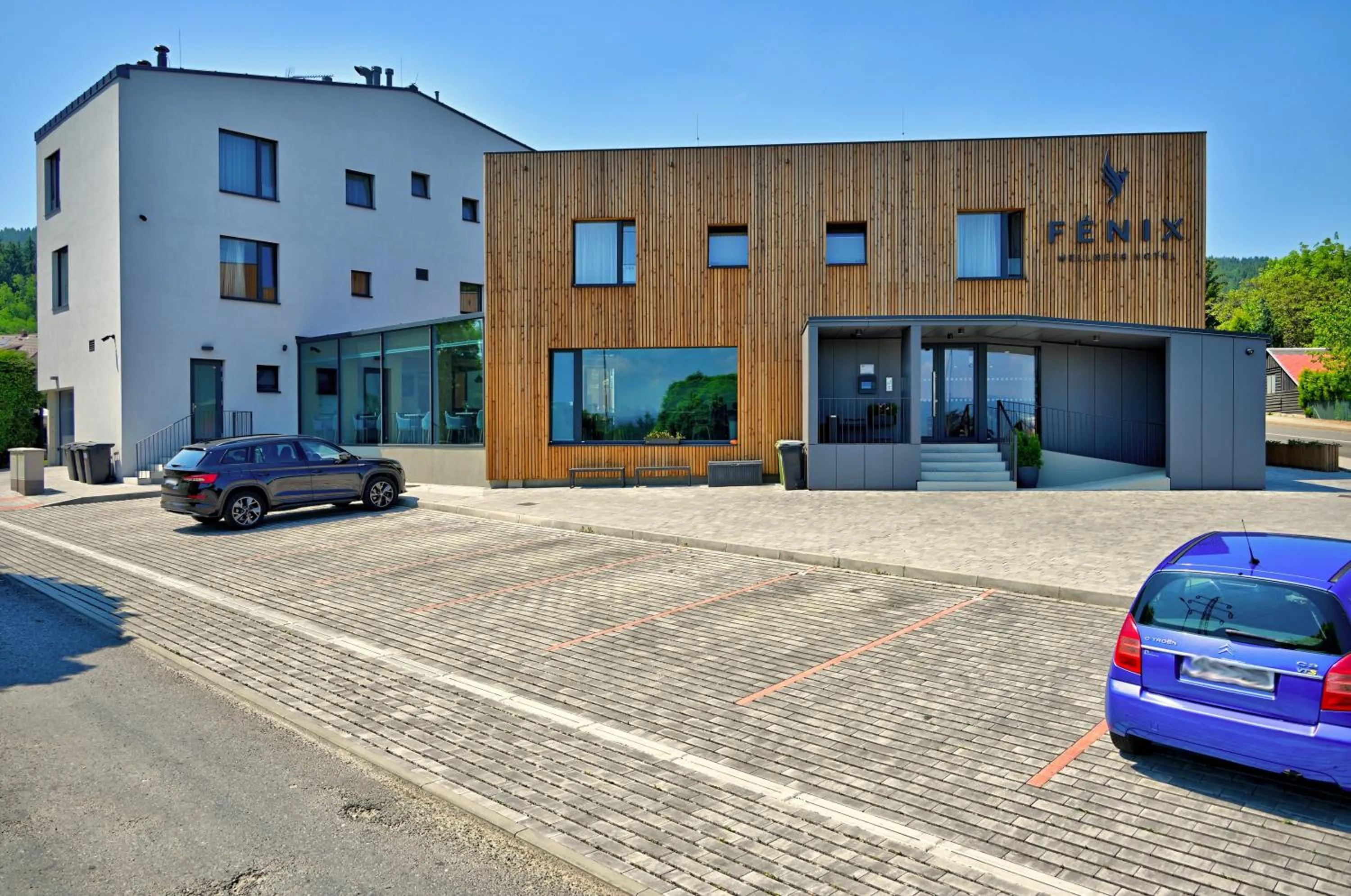 Property building in Wellness Hotel Fénix