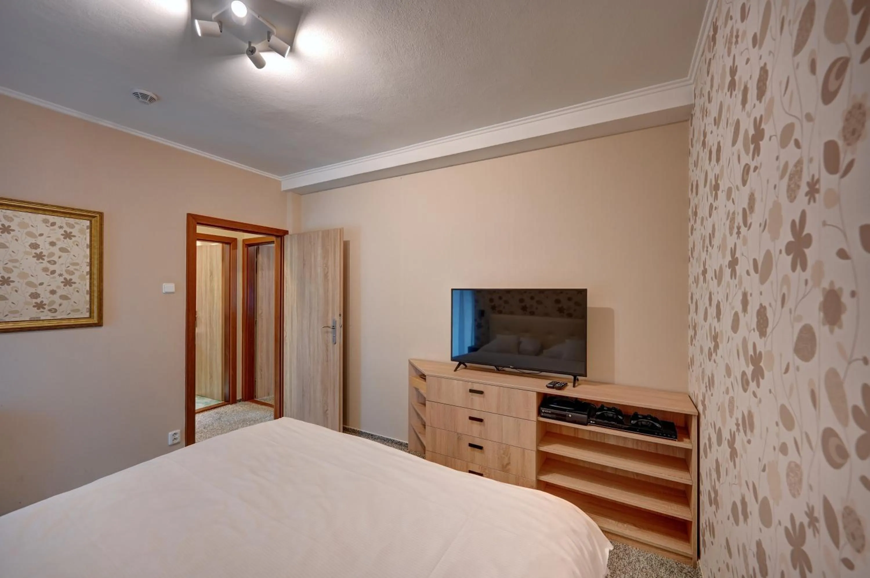 Bed in Wellness Hotel Fénix