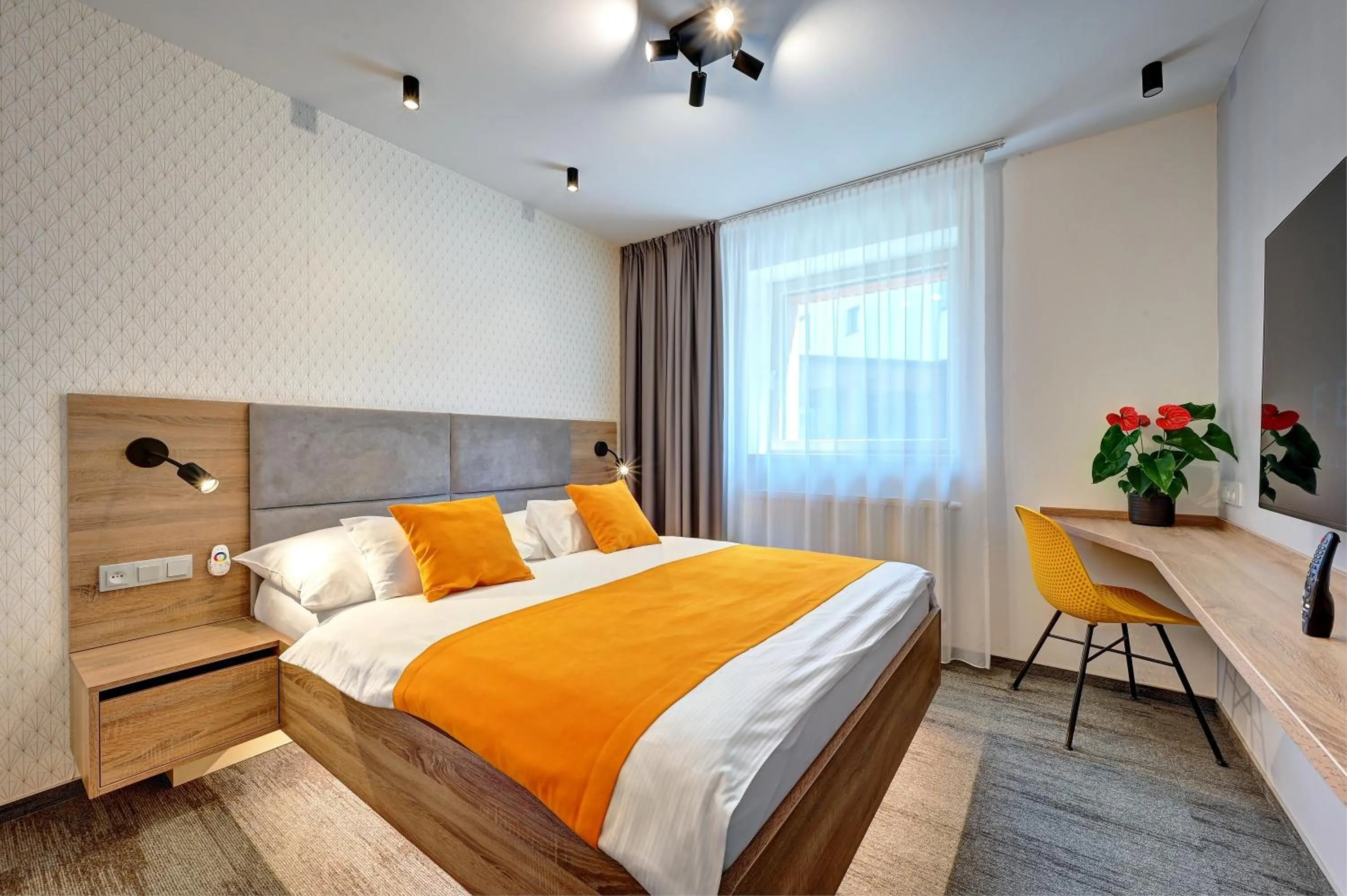 Bed in Wellness Hotel Fénix