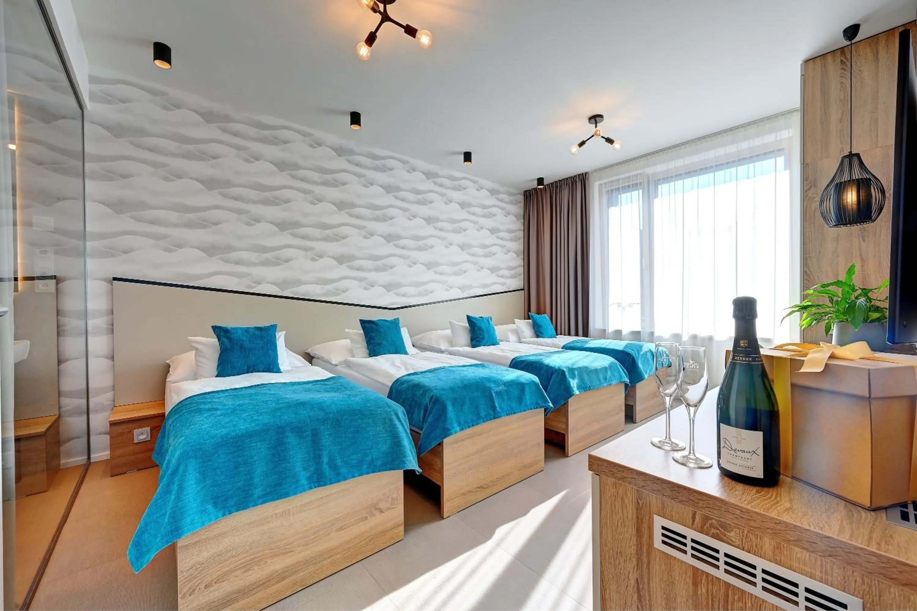 Bed in Wellness Hotel Fénix