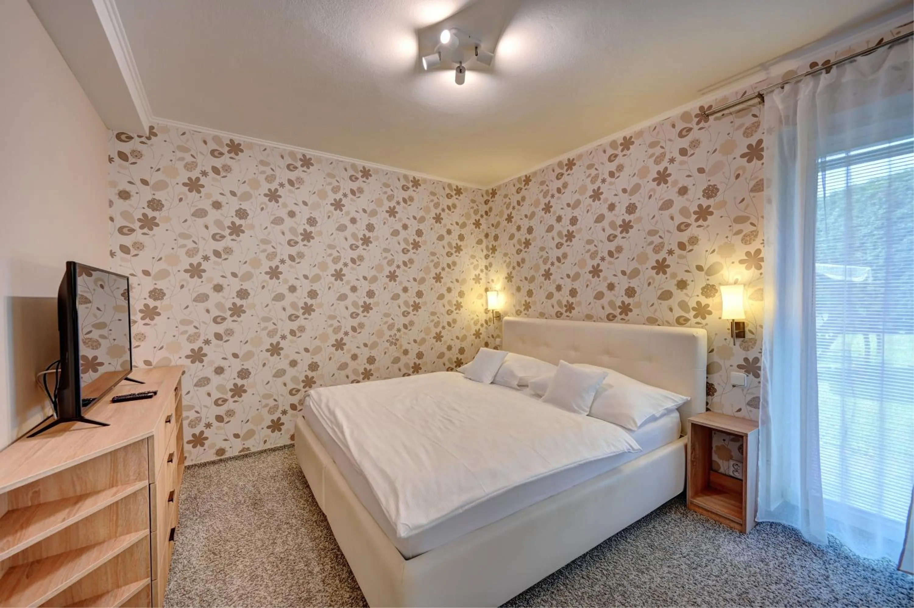 Bed in Wellness Hotel Fénix