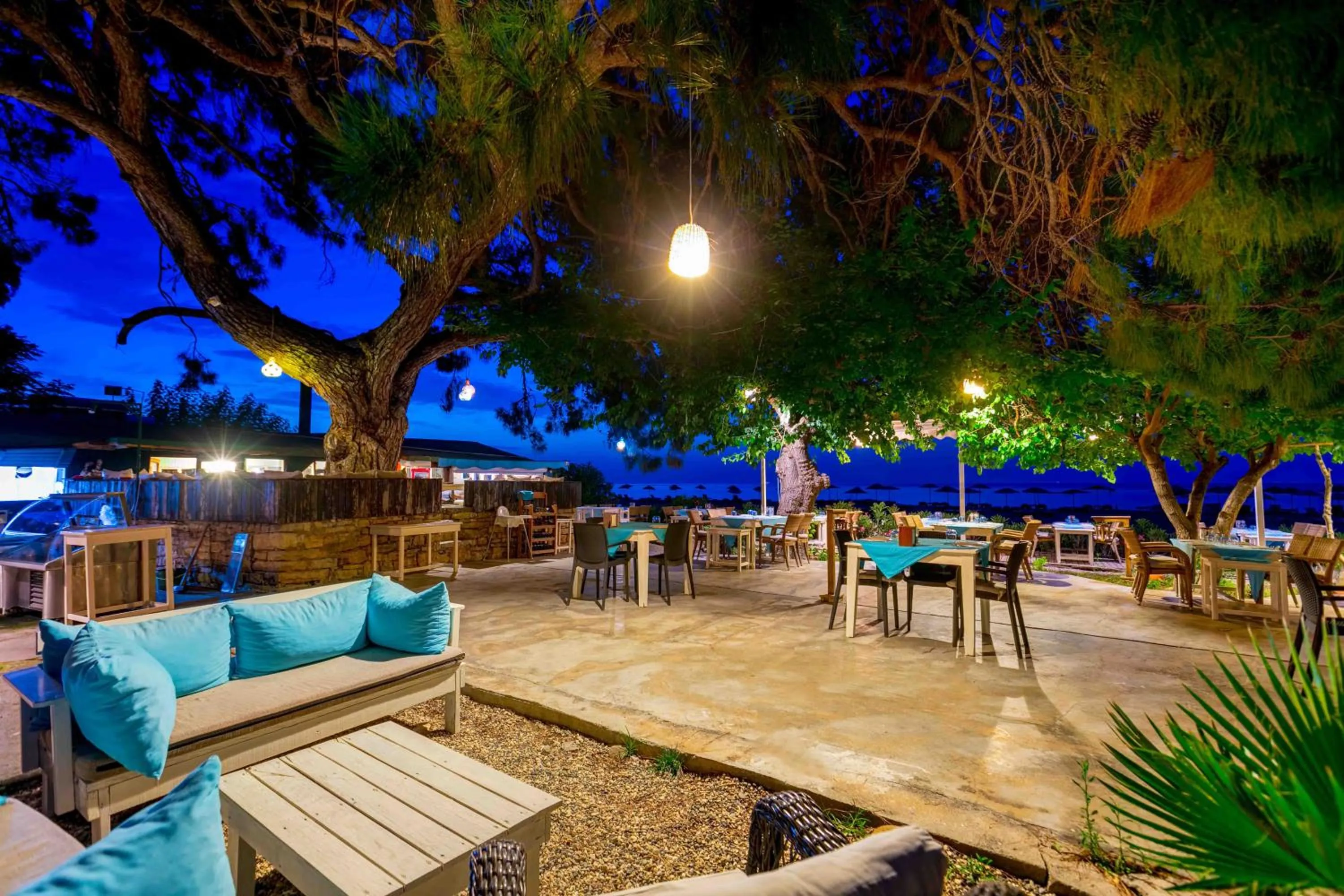 Lounge or bar in Etenna Beach Bungalows