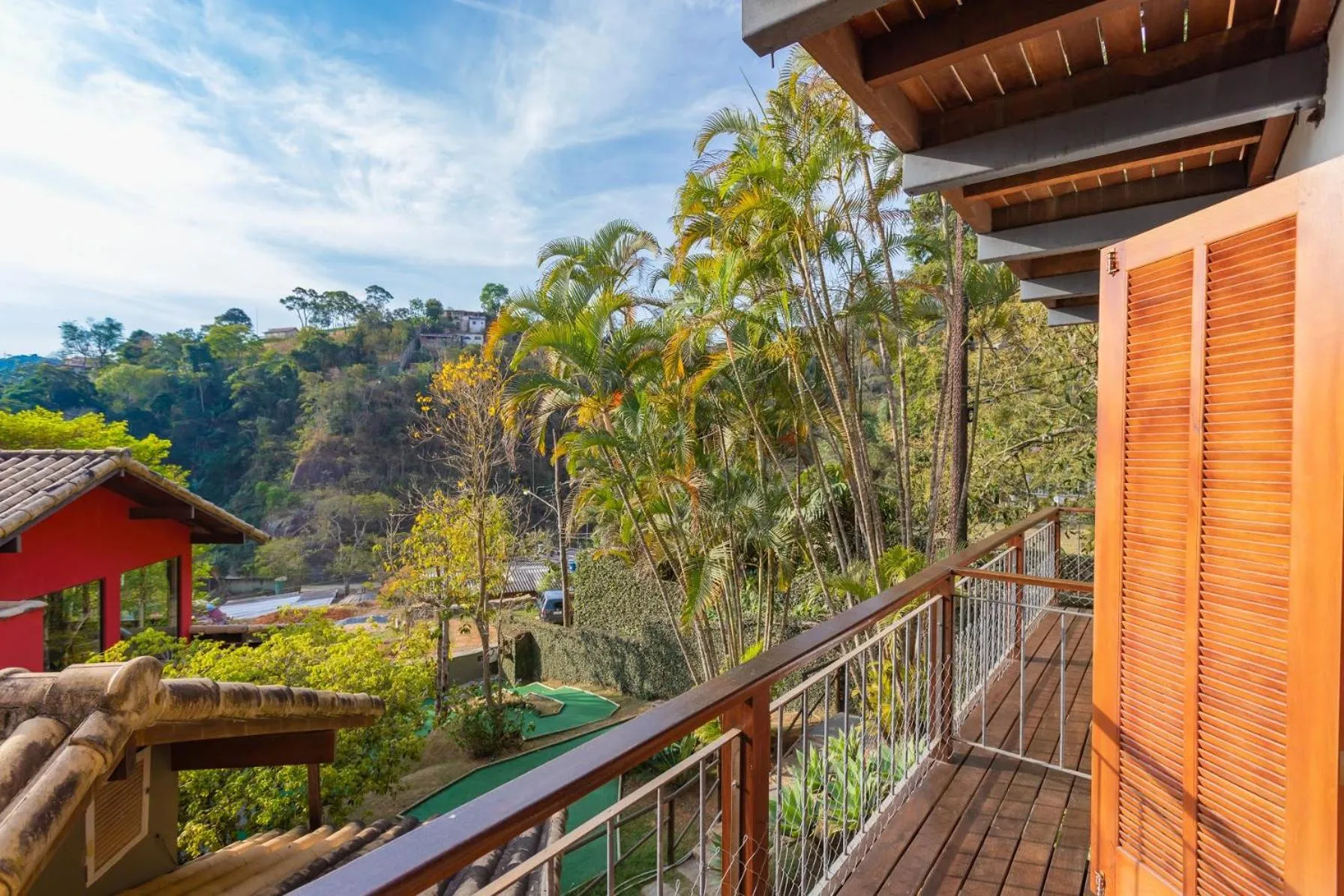 Inner courtyard view in Pousada Golf Village