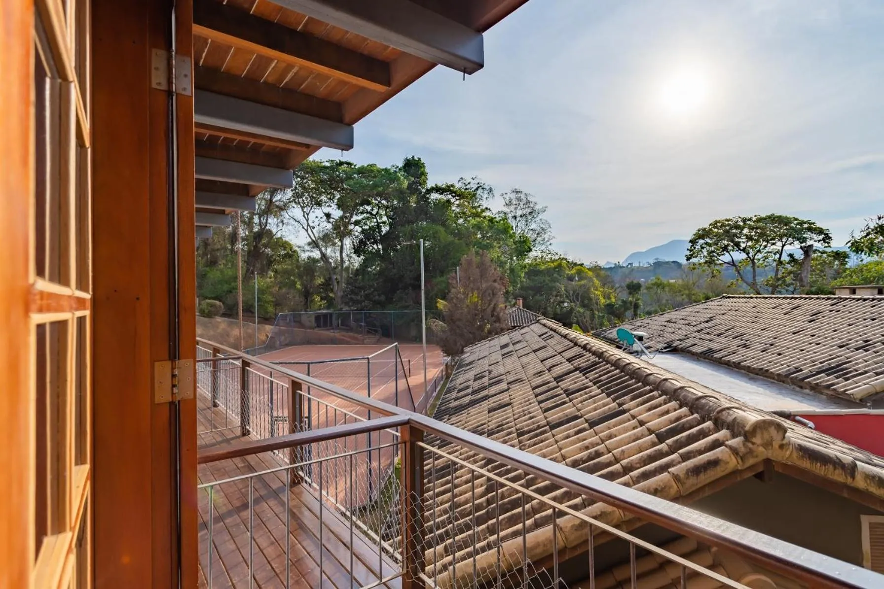 Inner courtyard view in Pousada Golf Village