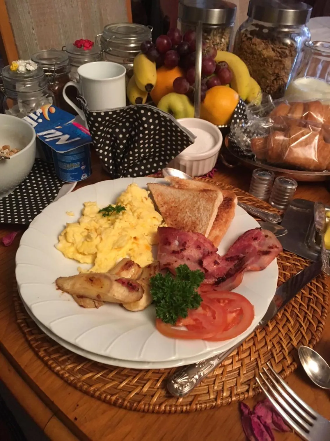 English/Irish breakfast in Sunninghill Sojourn