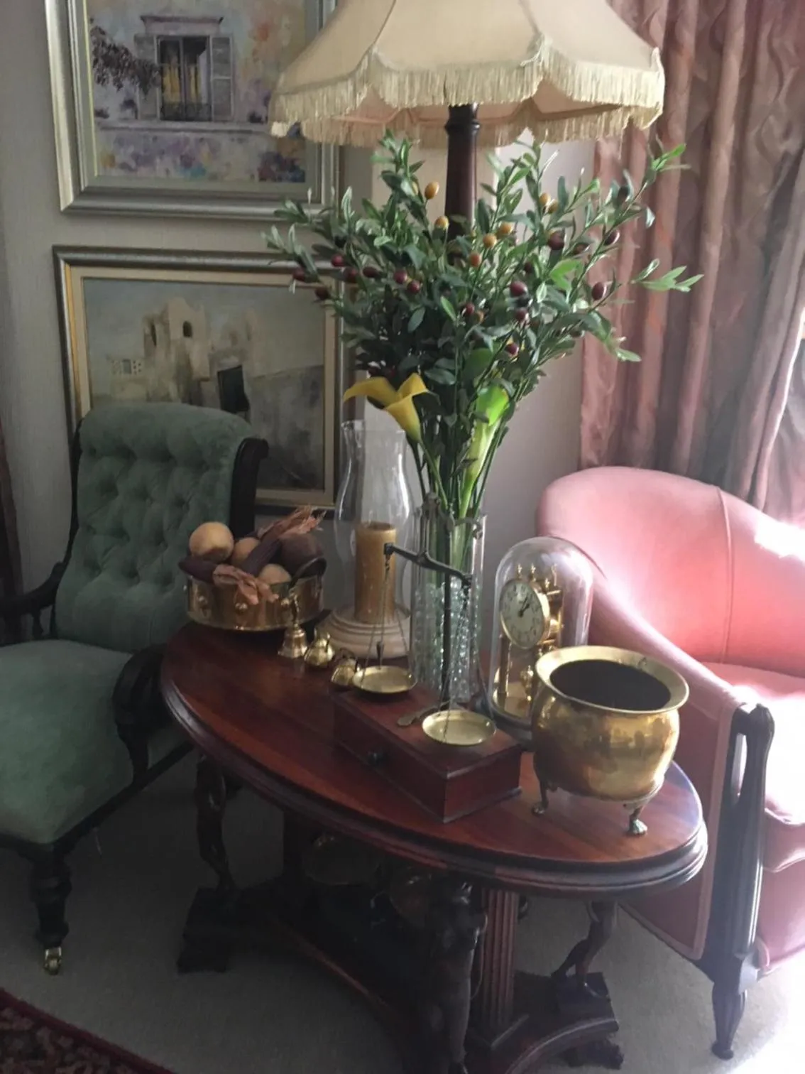 Decorative detail in Sunninghill Sojourn