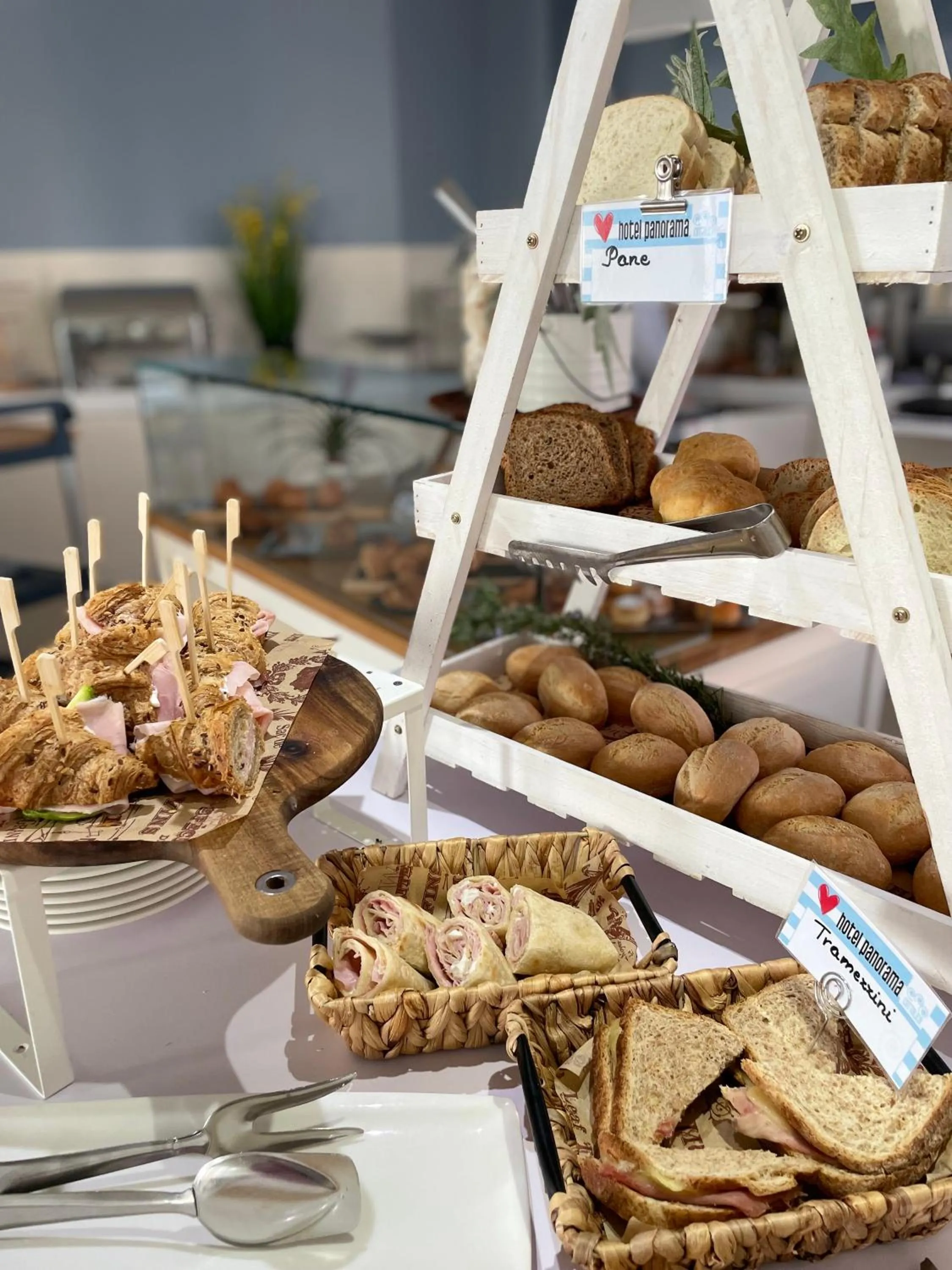 Buffet breakfast in Hotel Panorama